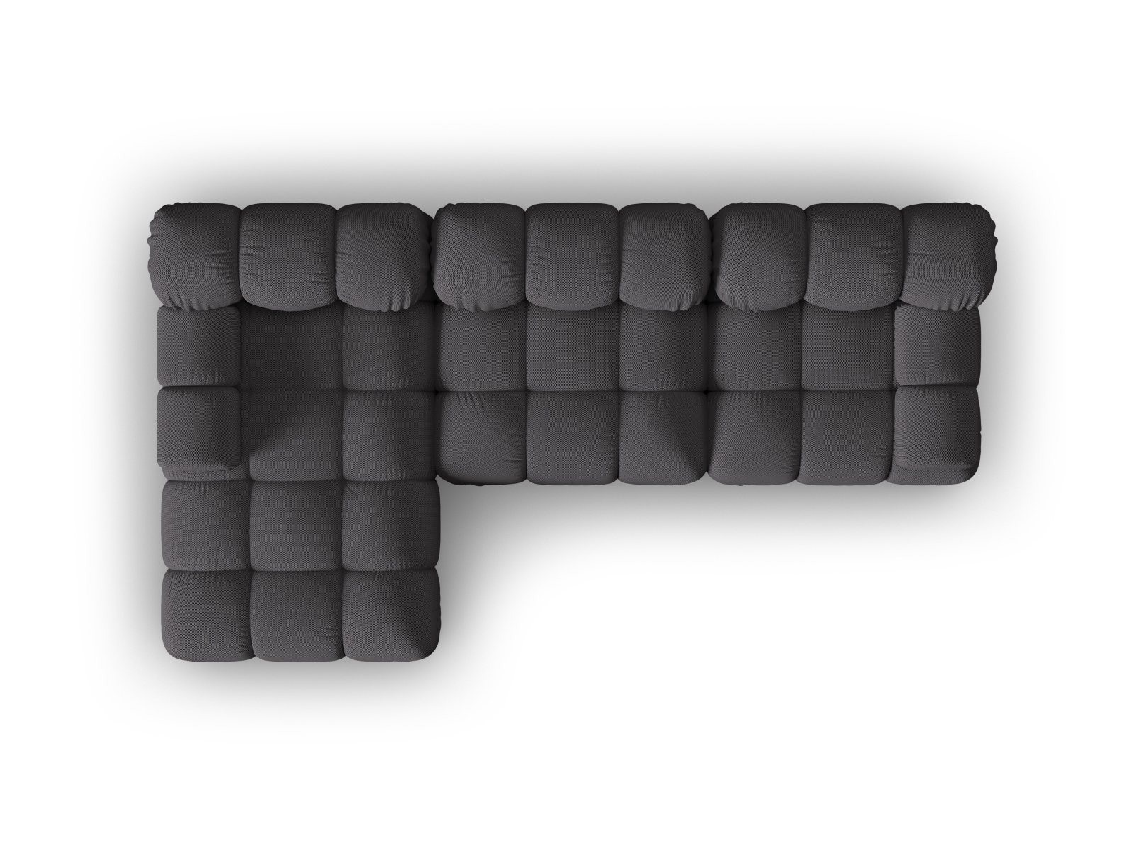 Modular Left Corner Sofa, "Bellis", 4 Seats, 282x155x70
