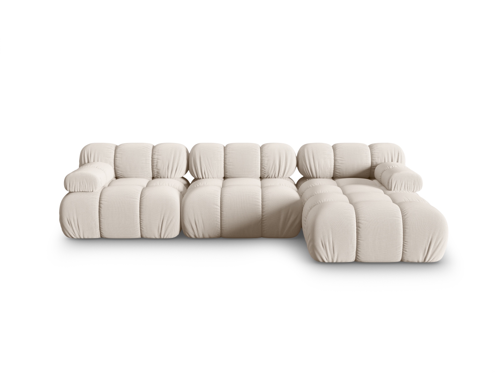 Modular Right Corner Sofa, "Bellis", 4 Seats, 282x155x70