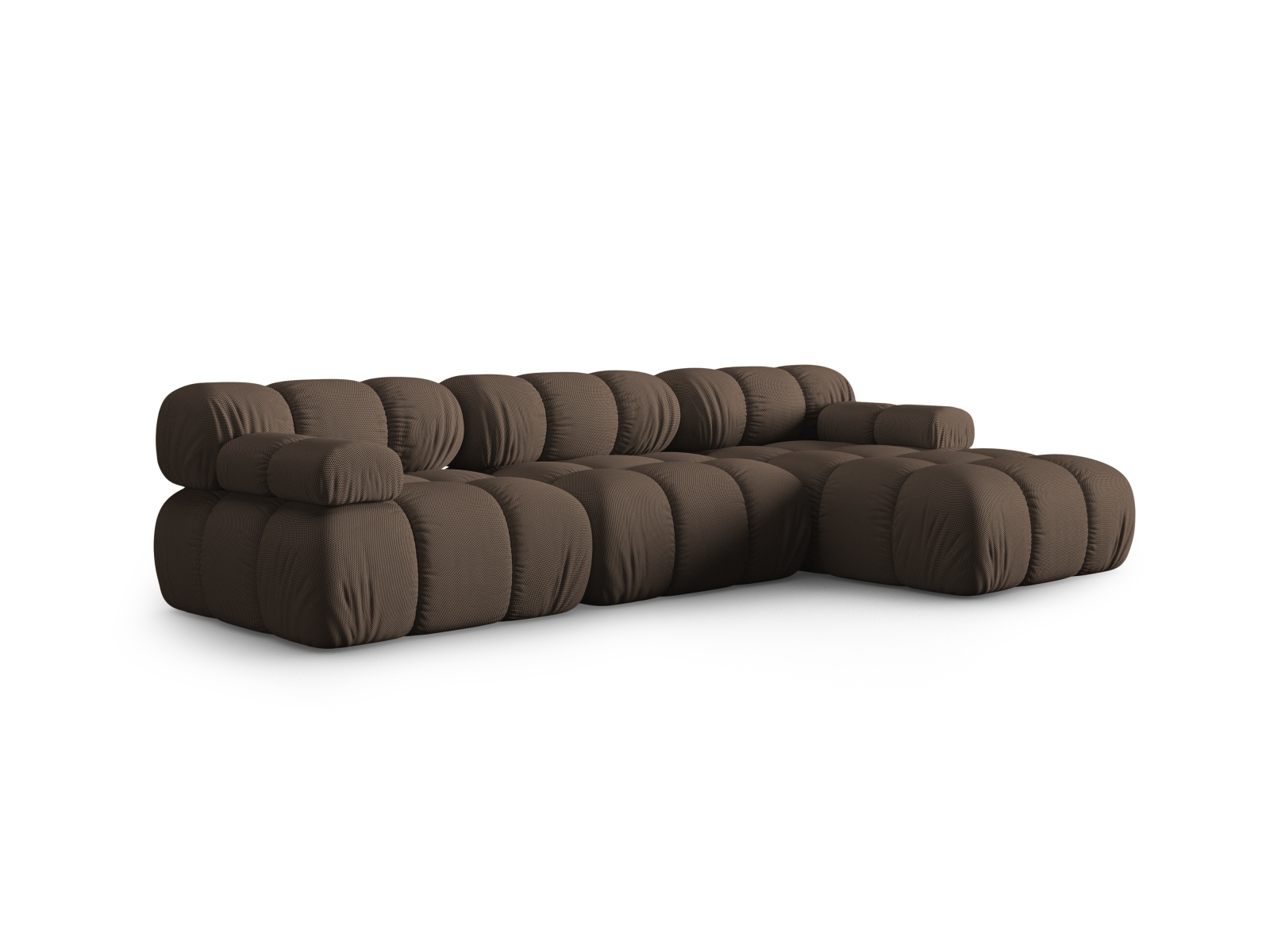 Modular Right Corner Sofa, "Bellis", 4 Seats, 282x155x70