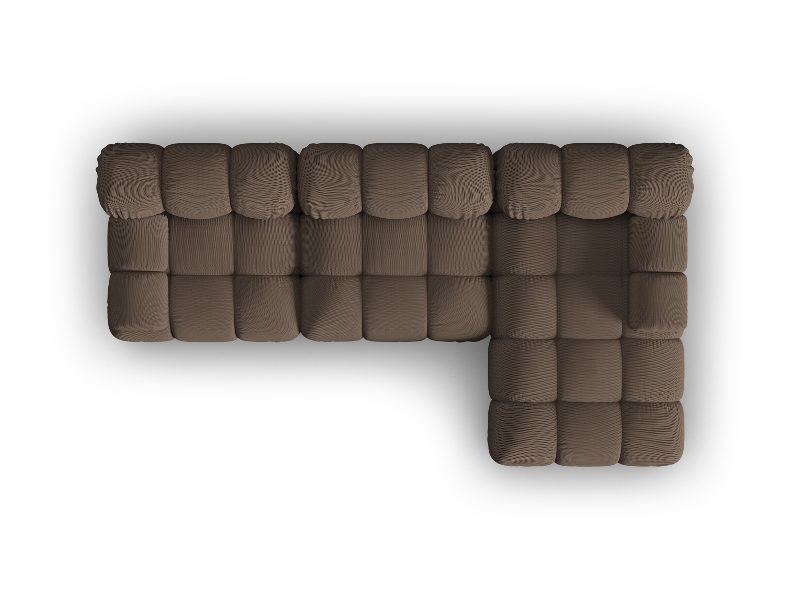 Modular Right Corner Sofa, "Bellis", 4 Seats, 282x155x70