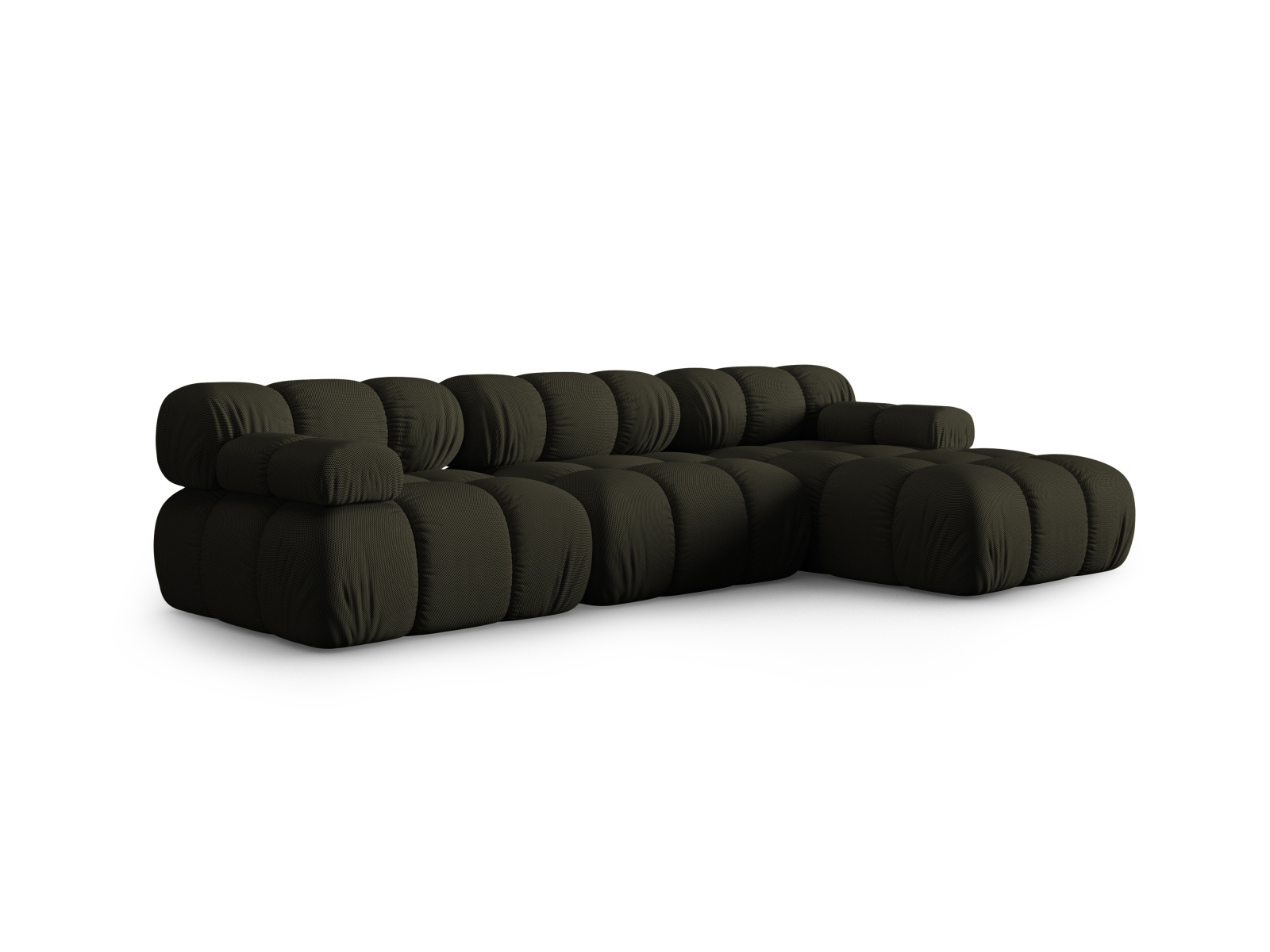 Modular Right Corner Sofa, "Bellis", 4 Seats, 282x155x70