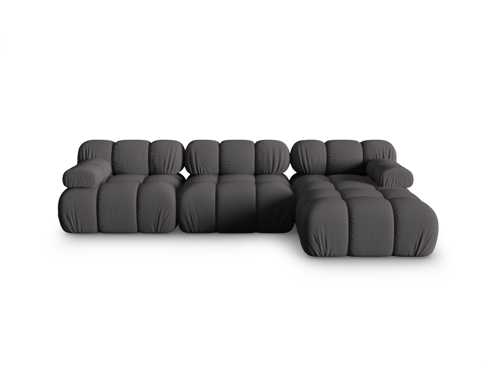 Modular Right Corner Sofa, "Bellis", 4 Seats, 282x155x70