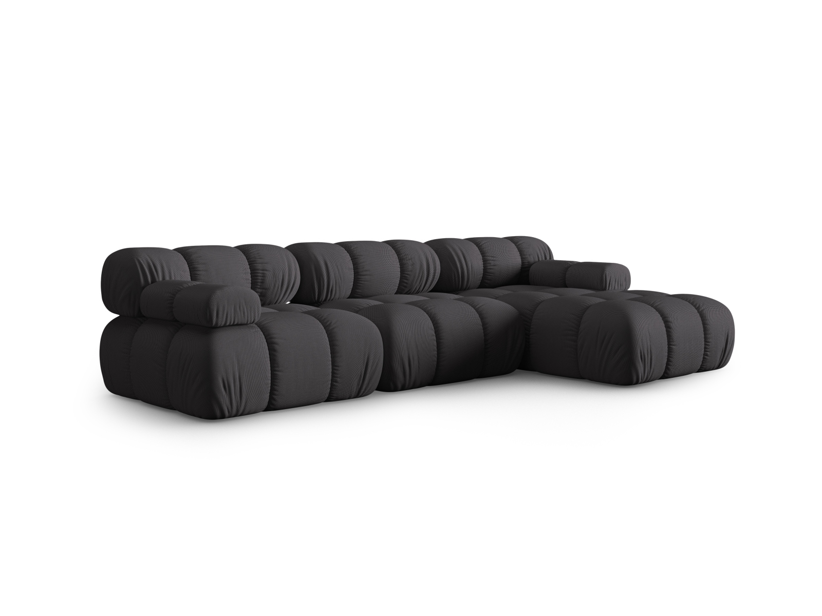 Modular Right Corner Sofa, "Bellis", 4 Seats, 282x155x70