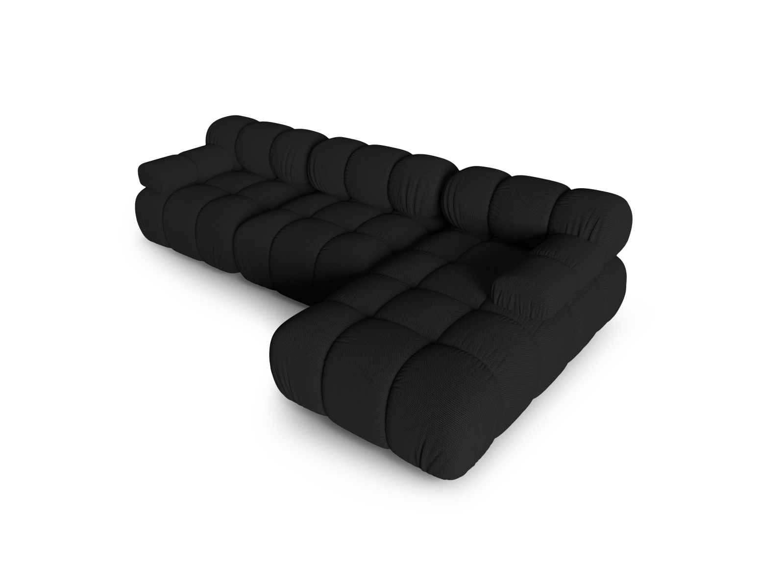 Modular Right Corner Sofa, "Bellis", 4 Seats, 282x155x70