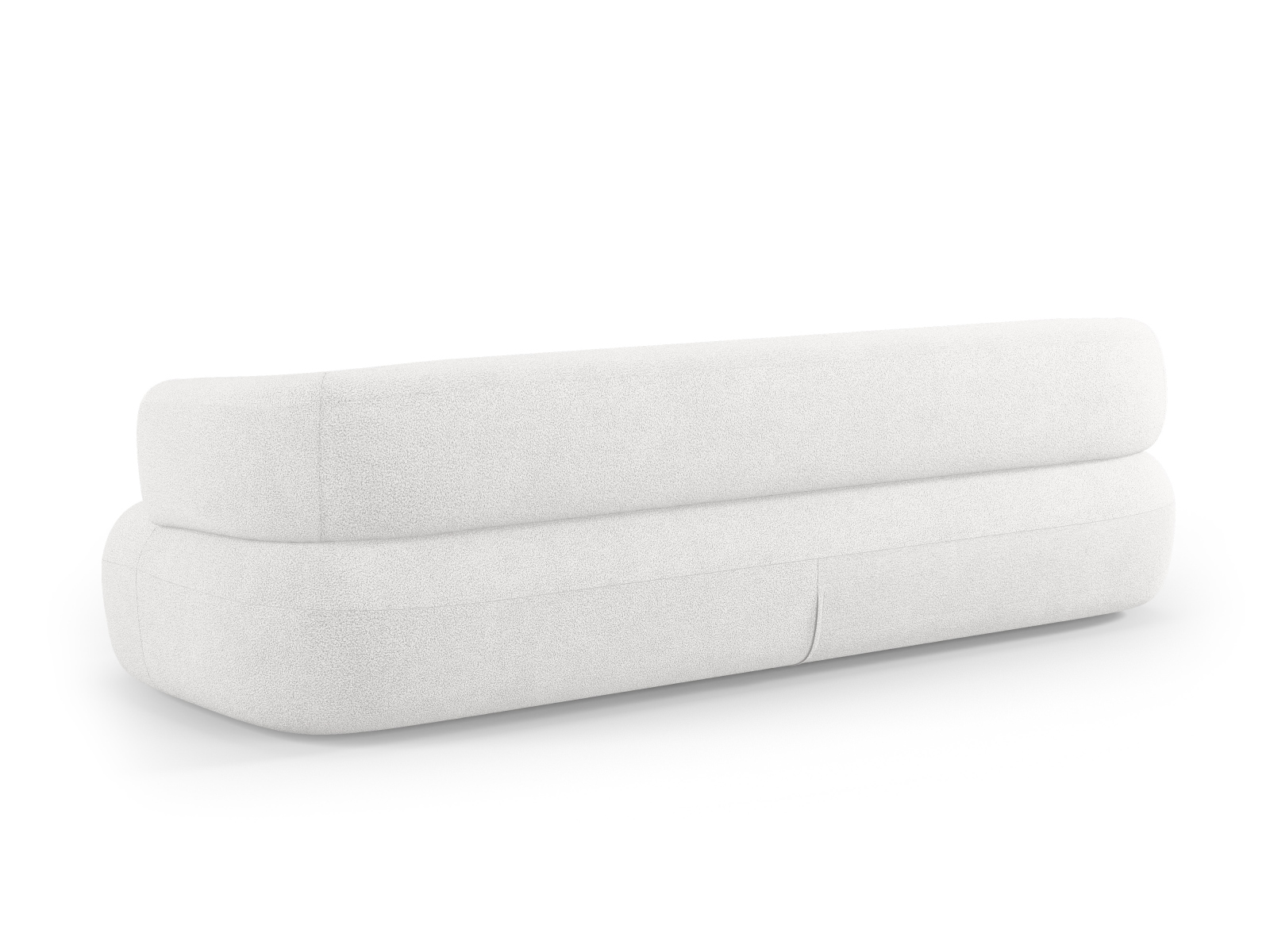 Boucle Sofa, "Jenny", 4 Seats, 226x90x73