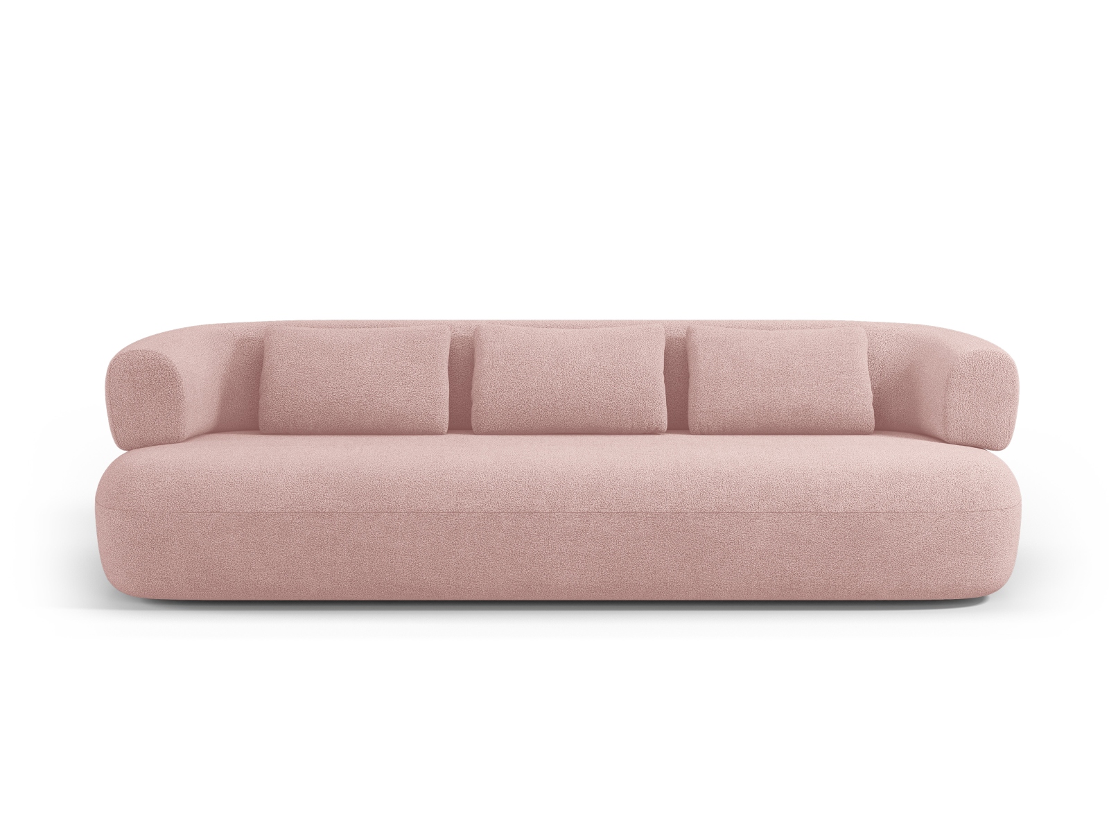 Boucle Sofa, "Jenny", 4 Seats, 226x90x73