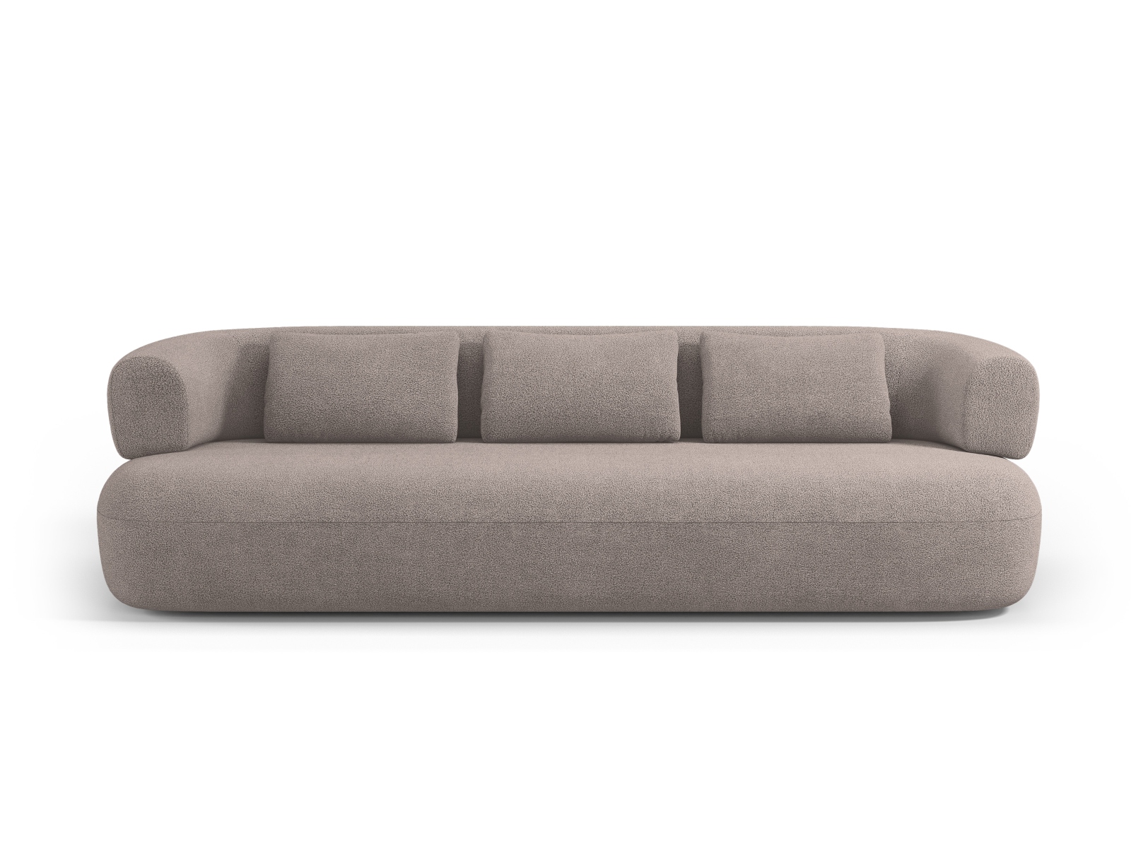 Boucle Sofa, "Jenny", 4 Seats, 226x90x73