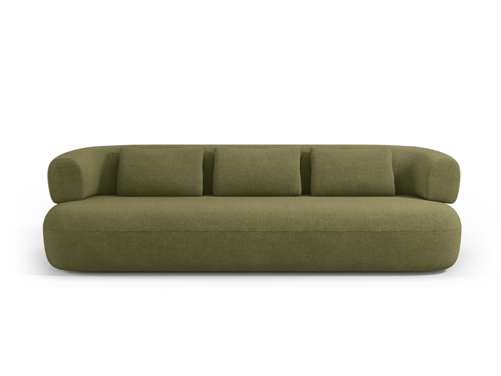 Boucle Sofa, "Jenny", 4 Seats, 226x90x73