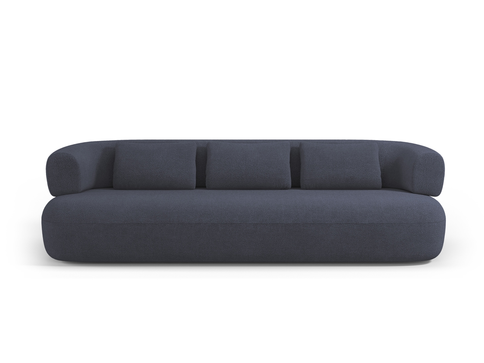 Boucle Sofa, "Jenny", 4 Seats, 226x90x73