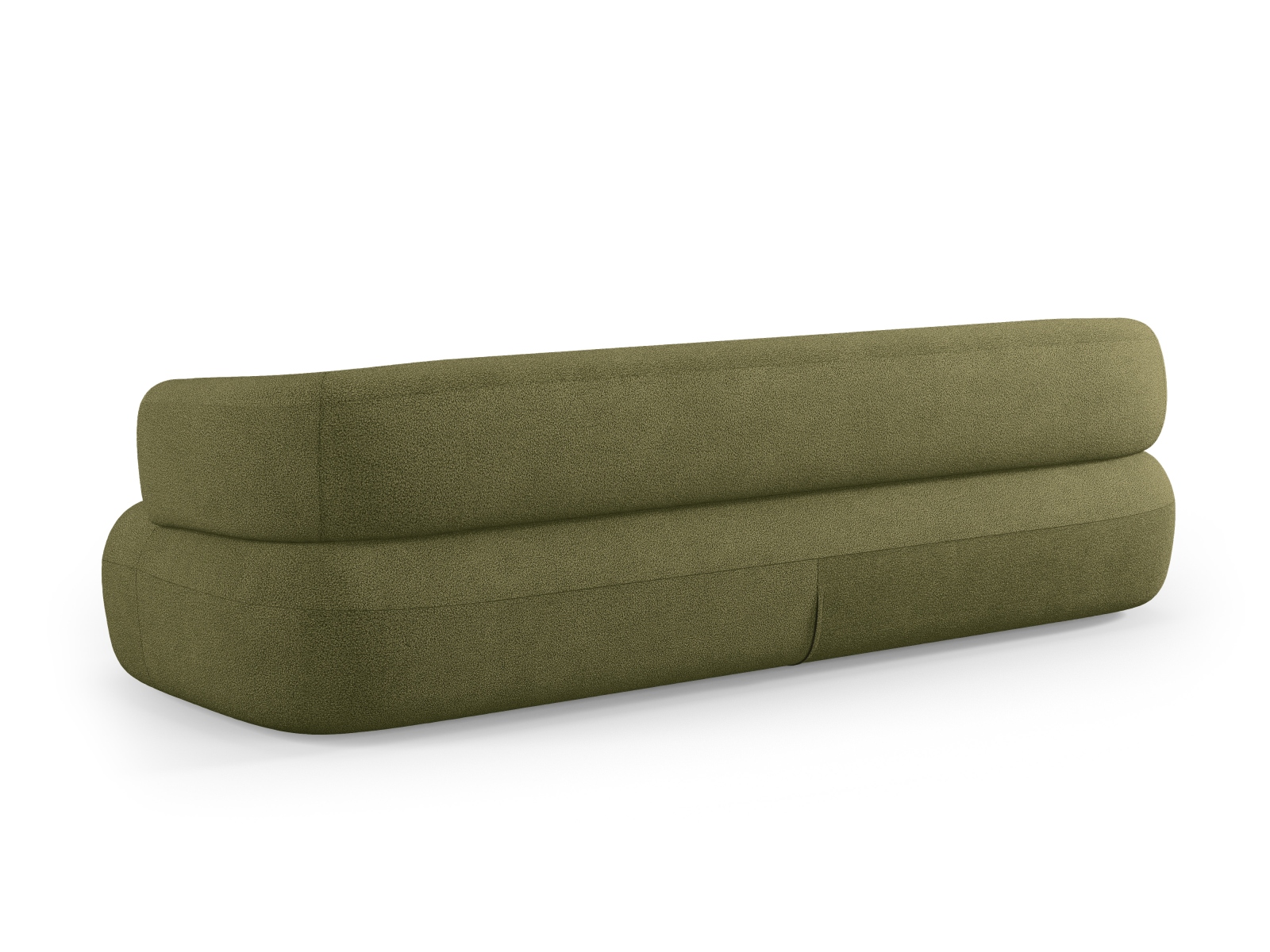 Boucle Sofa, "Jenny", 4 Seats, 226x90x73
