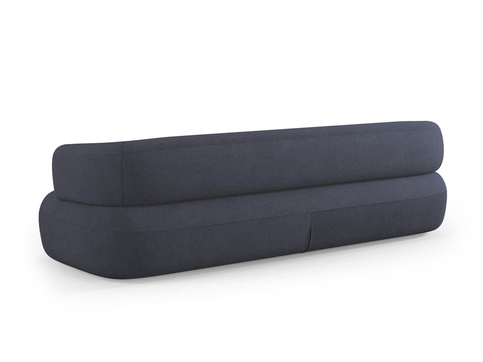 Boucle Sofa, "Jenny", 4 Seats, 226x90x73