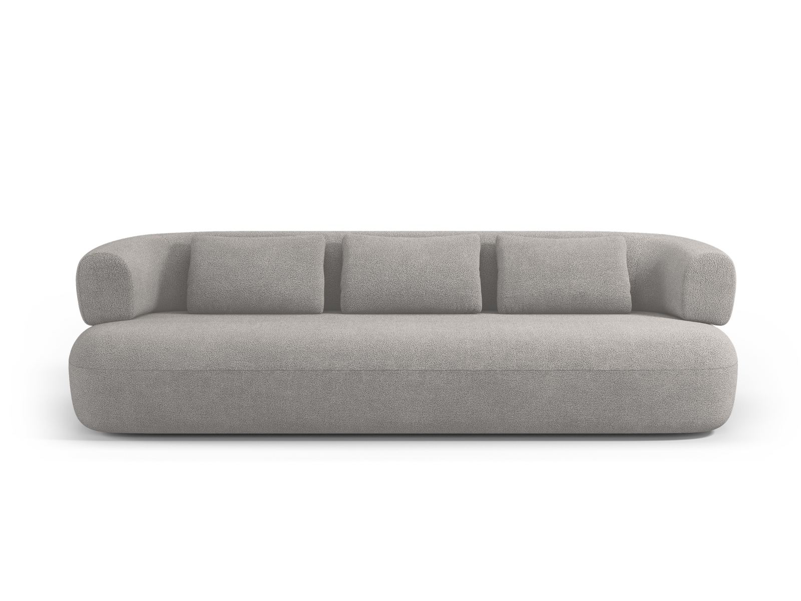 Boucle Sofa, "Jenny", 4 Seats, 226x90x73
