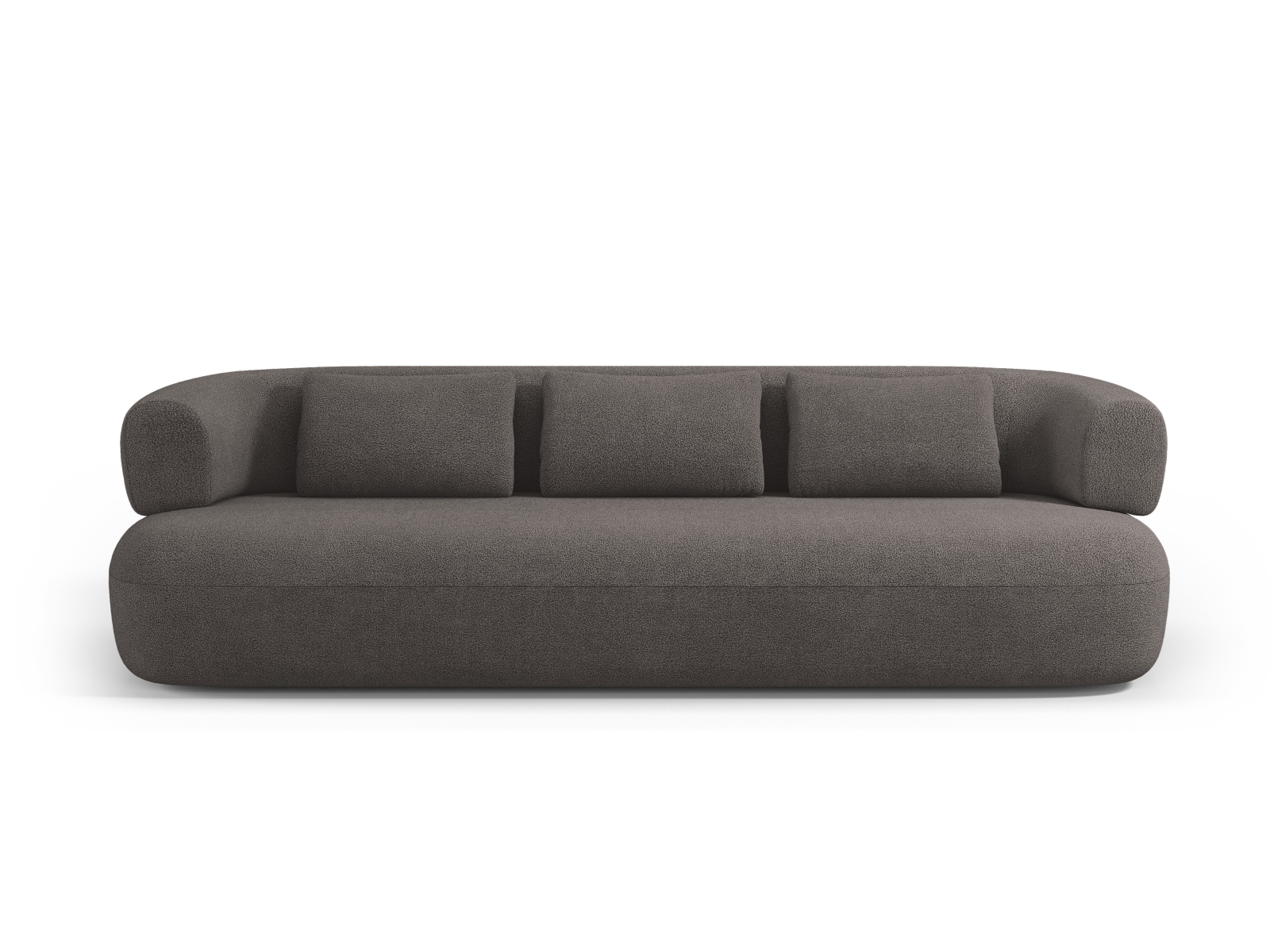 Boucle Sofa, "Jenny", 4 Seats, 226x90x73