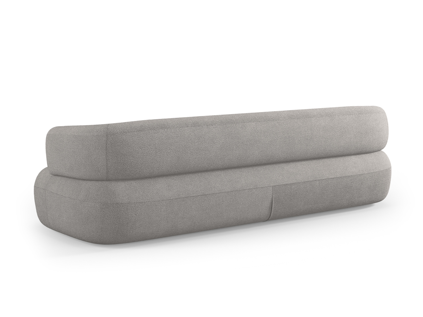 Boucle Sofa, "Jenny", 4 Seats, 226x90x73