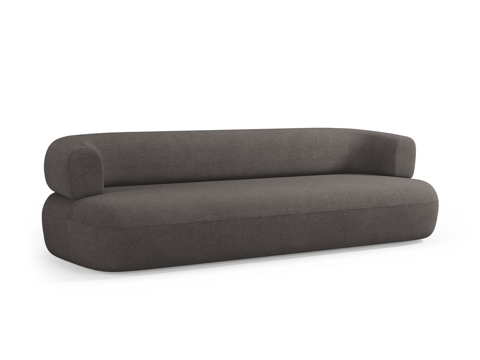 Boucle Sofa, "Jenny", 4 Seats, 226x90x73