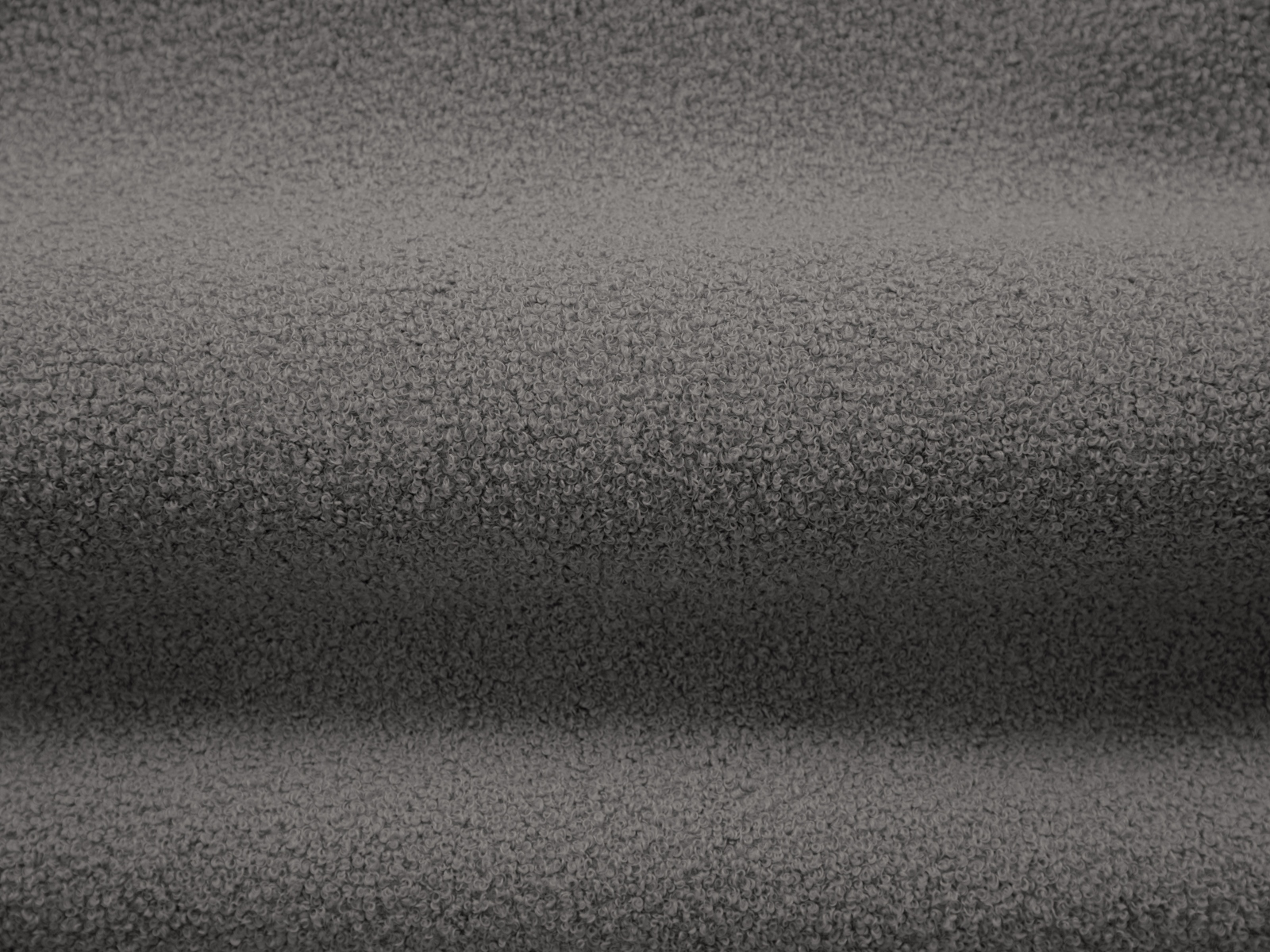Boucle Sofa, "Jenny", 4 Seats, 226x90x73
