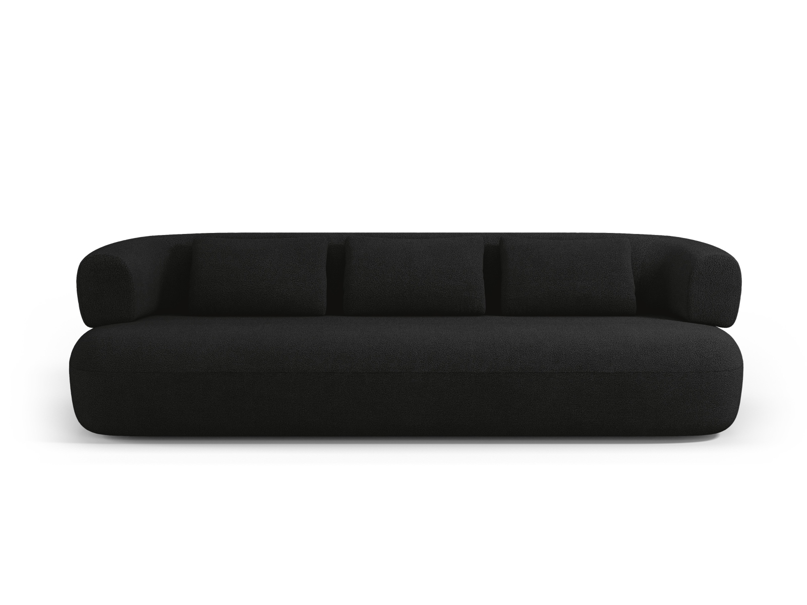 Boucle Sofa, "Jenny", 4 Seats, 226x90x73