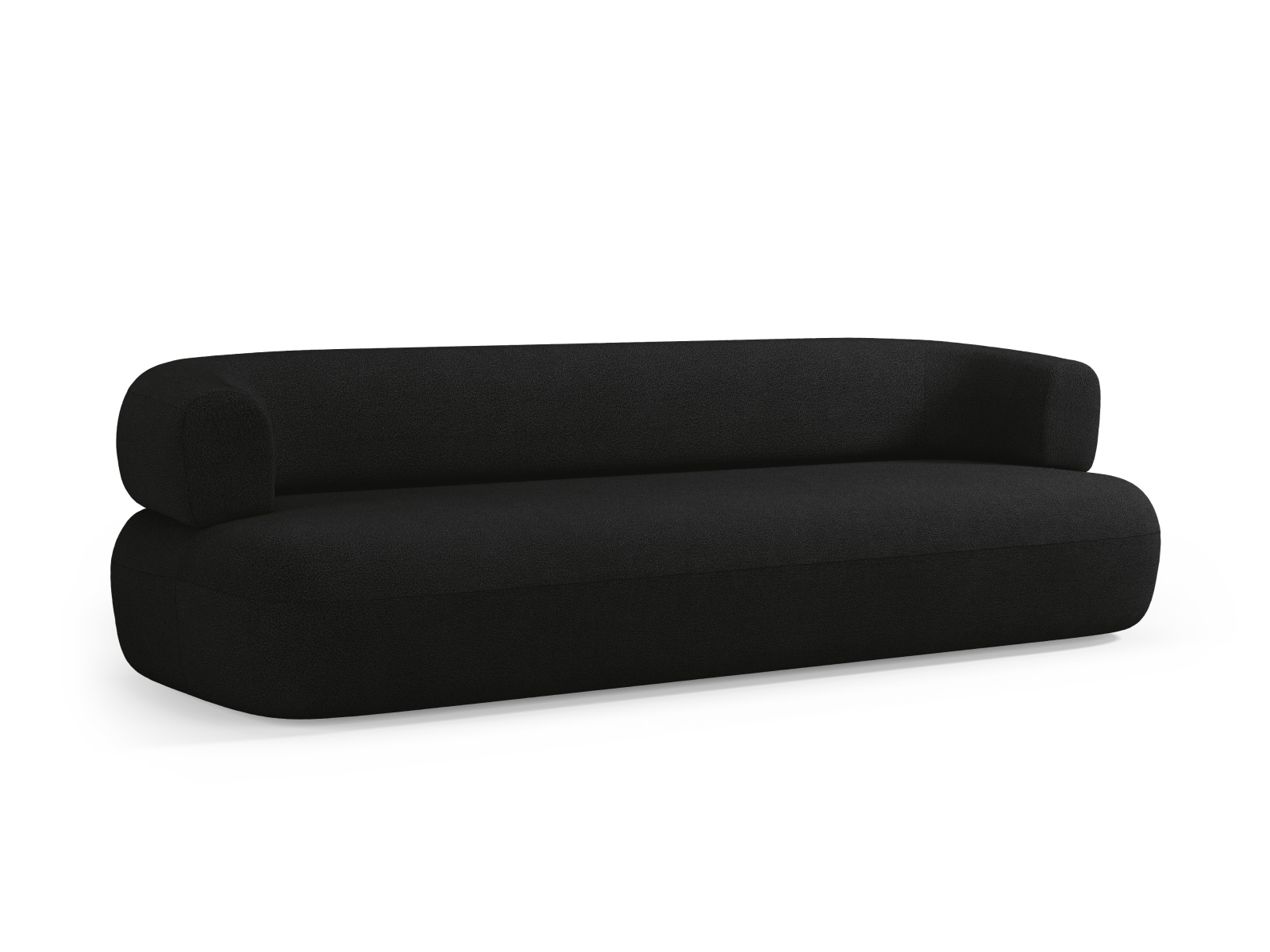 Boucle Sofa, "Jenny", 4 Seats, 226x90x73
