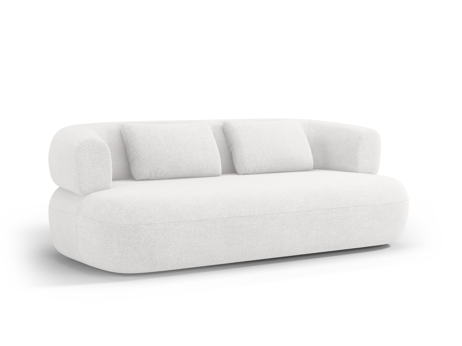 Boucle Sofa, "Jenny", 2 Seats, 178x90x73