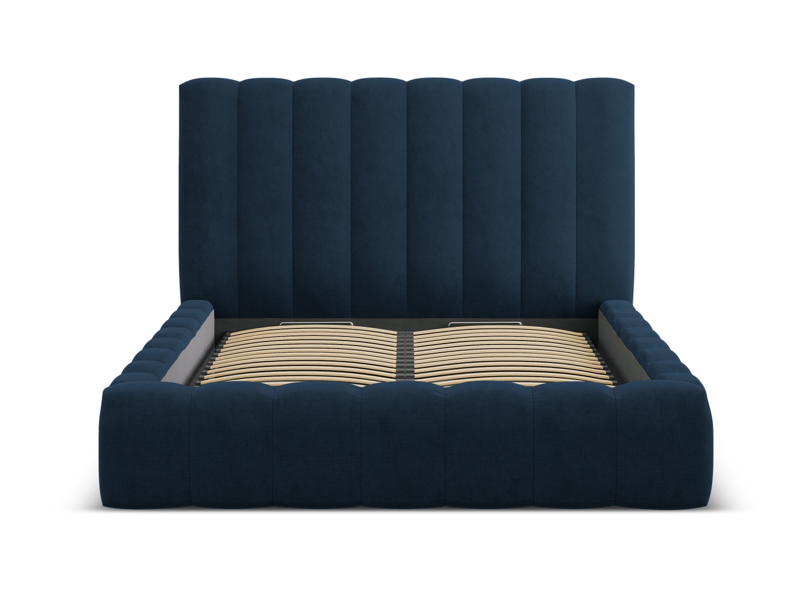 Storage Bed With Headboard, "Kelp", 165x230x125