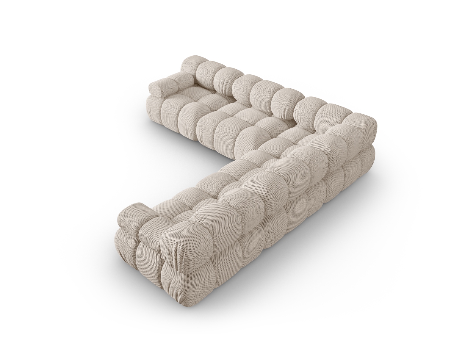 Symmetrical Corner Sofa, "Bellis", 5 Seats, 282x282x70