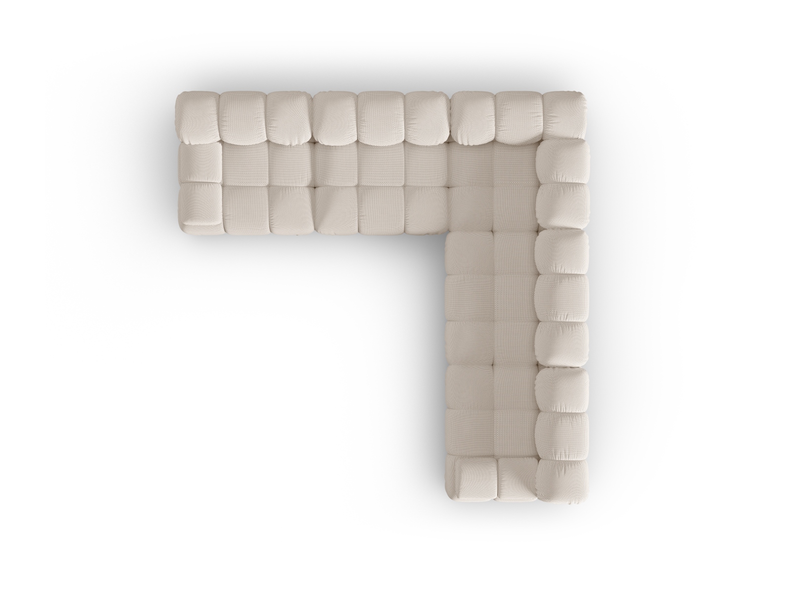 Symmetrical Corner Sofa, "Bellis", 5 Seats, 282x282x70