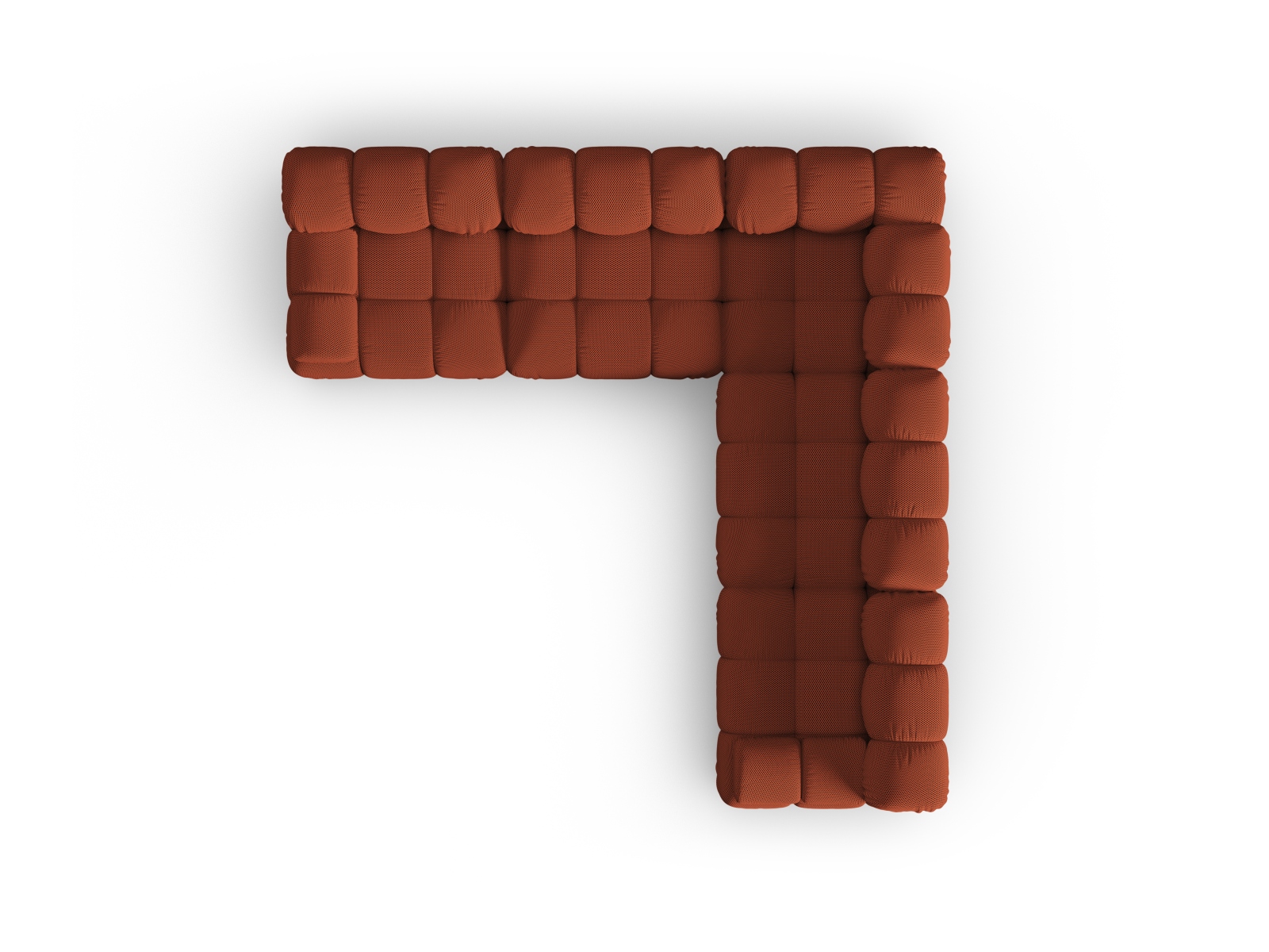 Symmetrical Corner Sofa, "Bellis", 5 Seats, 282x282x70