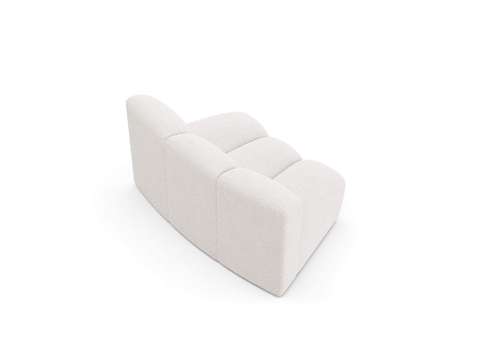Modul Armless, "Lupine", 1 Seat, 154x95x70