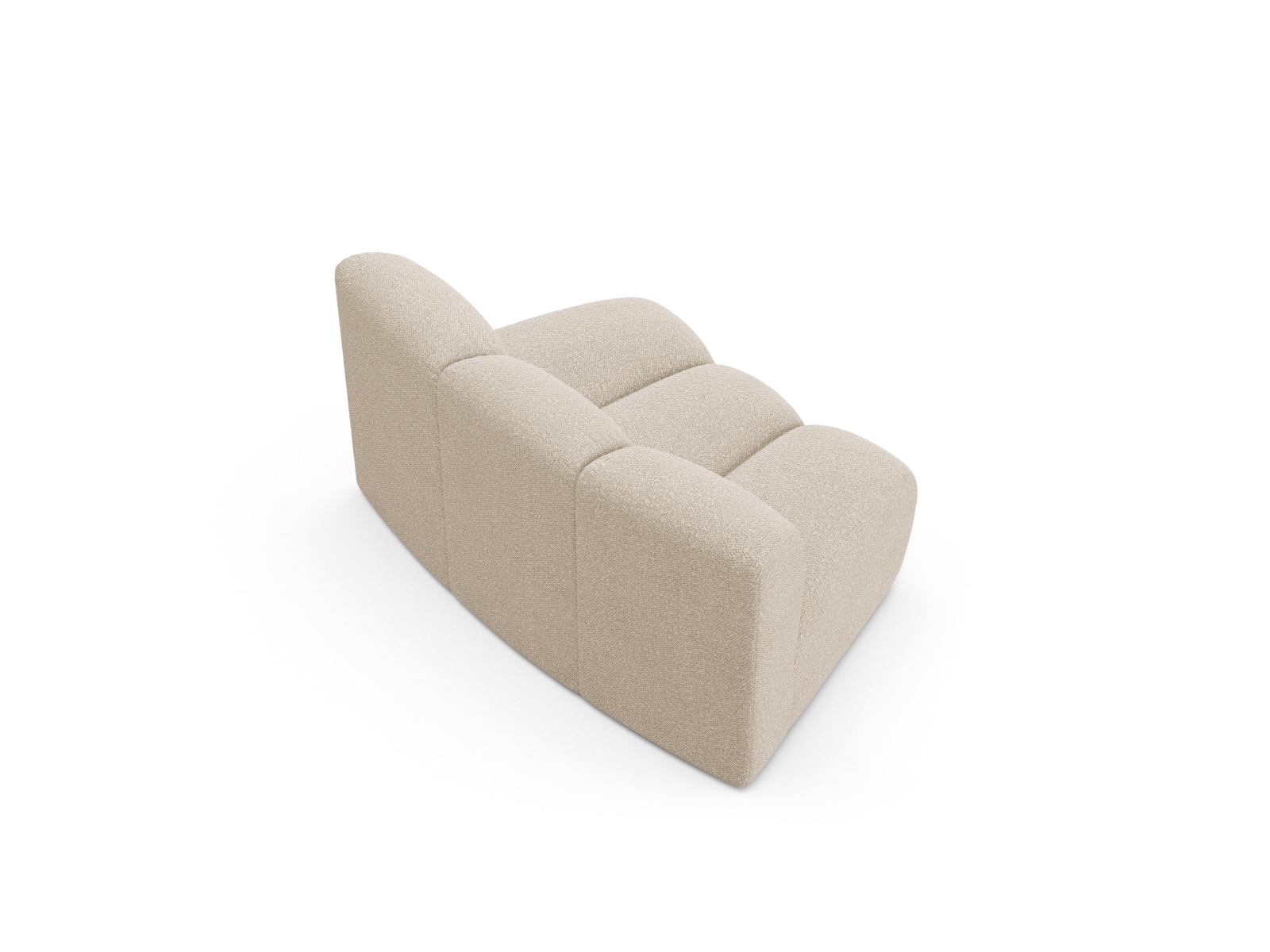 Modul Armless, "Lupine", 1 Seat, 154x95x70