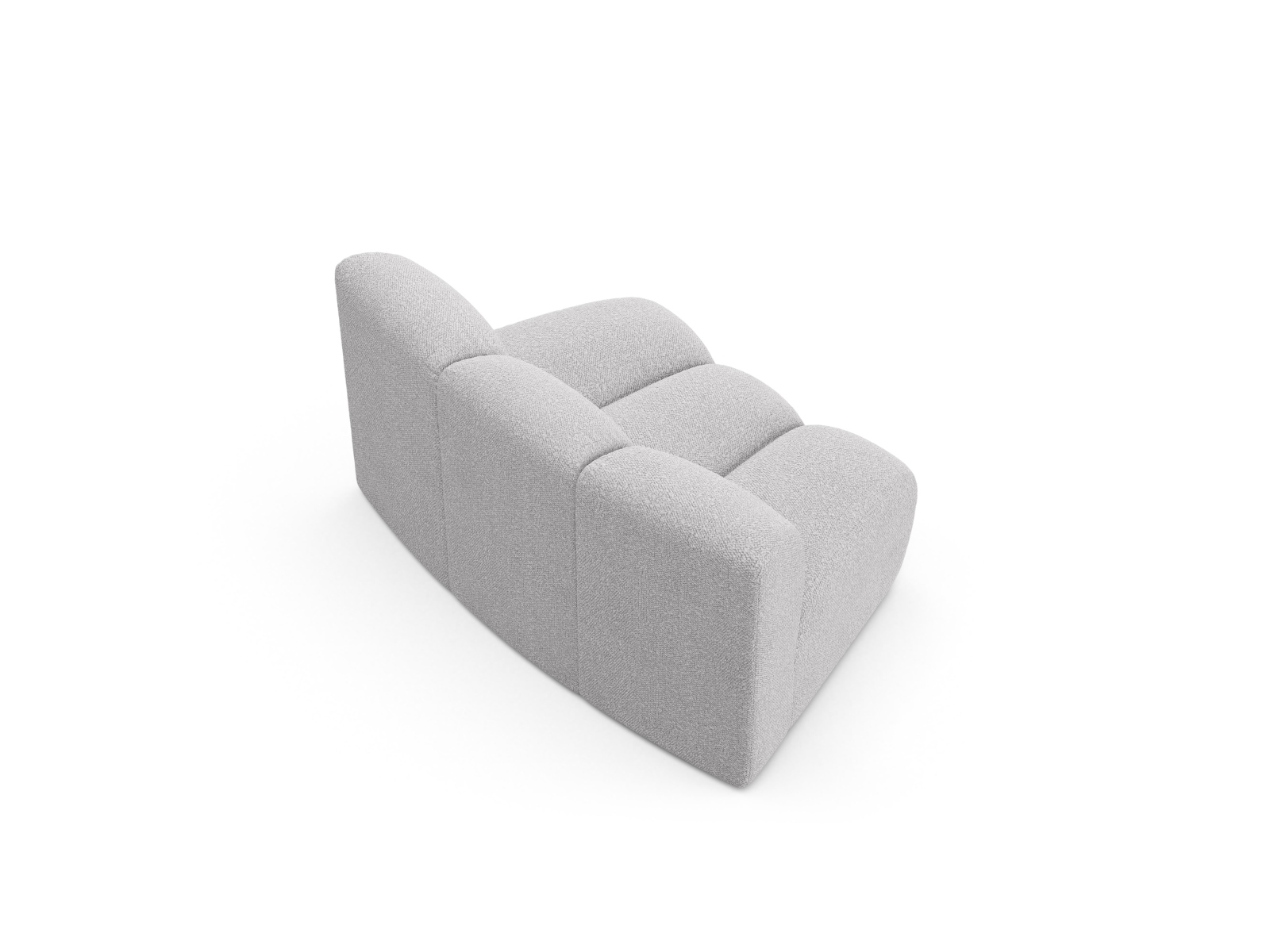 Modul Armless, "Lupine", 1 Seat, 154x95x70