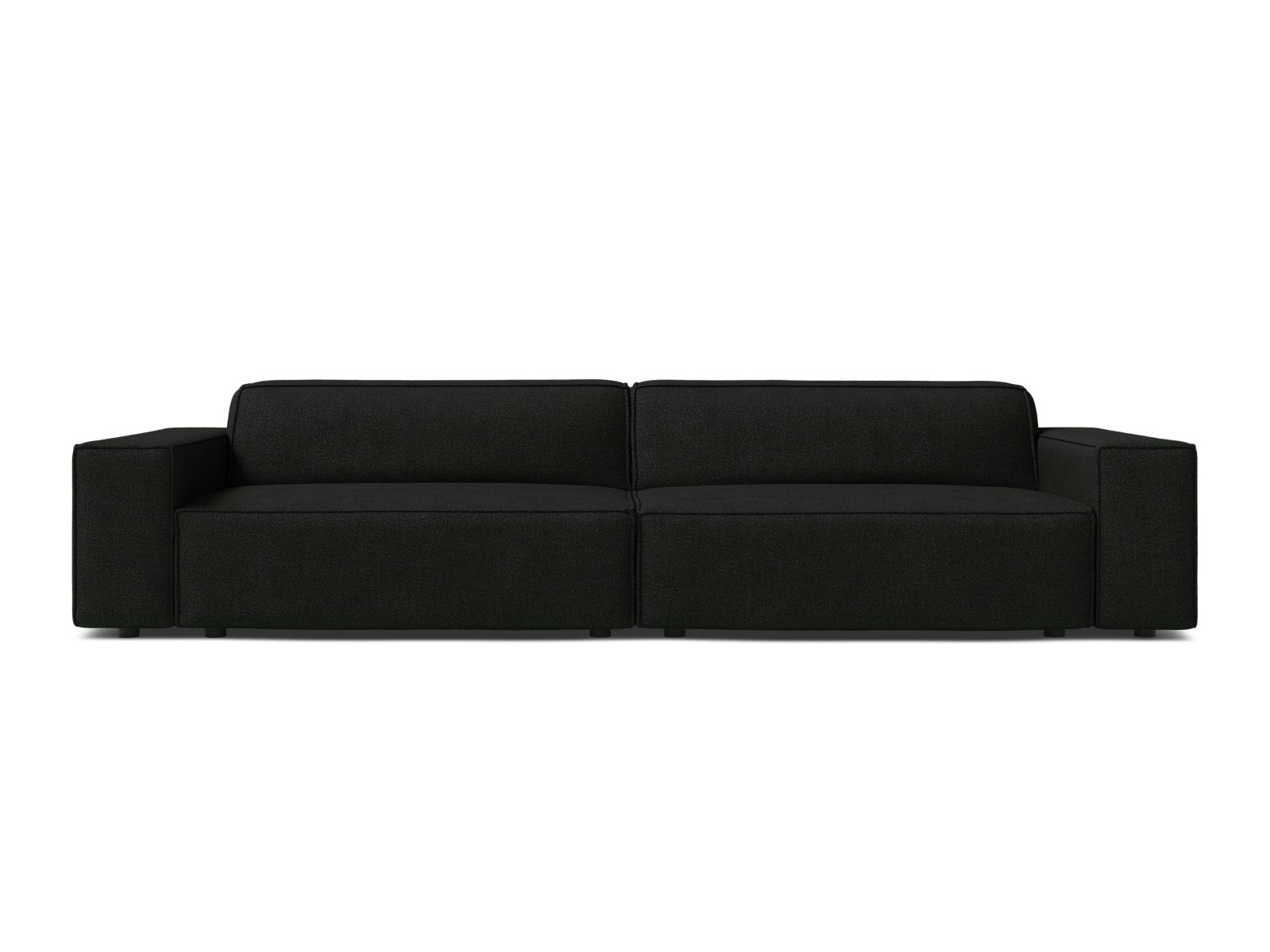 Boucle Modular Sofa, "Jodie", 4 Seats, 244x99x77