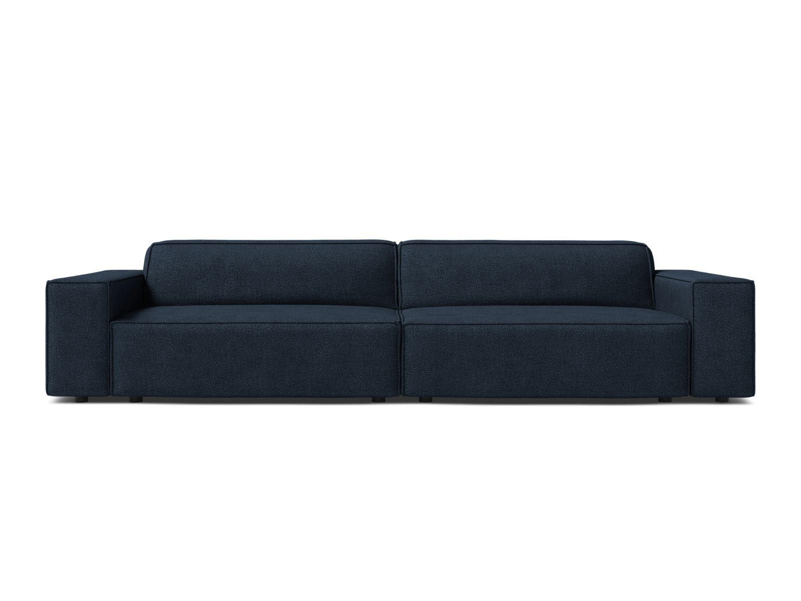 Boucle Modular Sofa, "Jodie", 4 Seats, 244x99x77