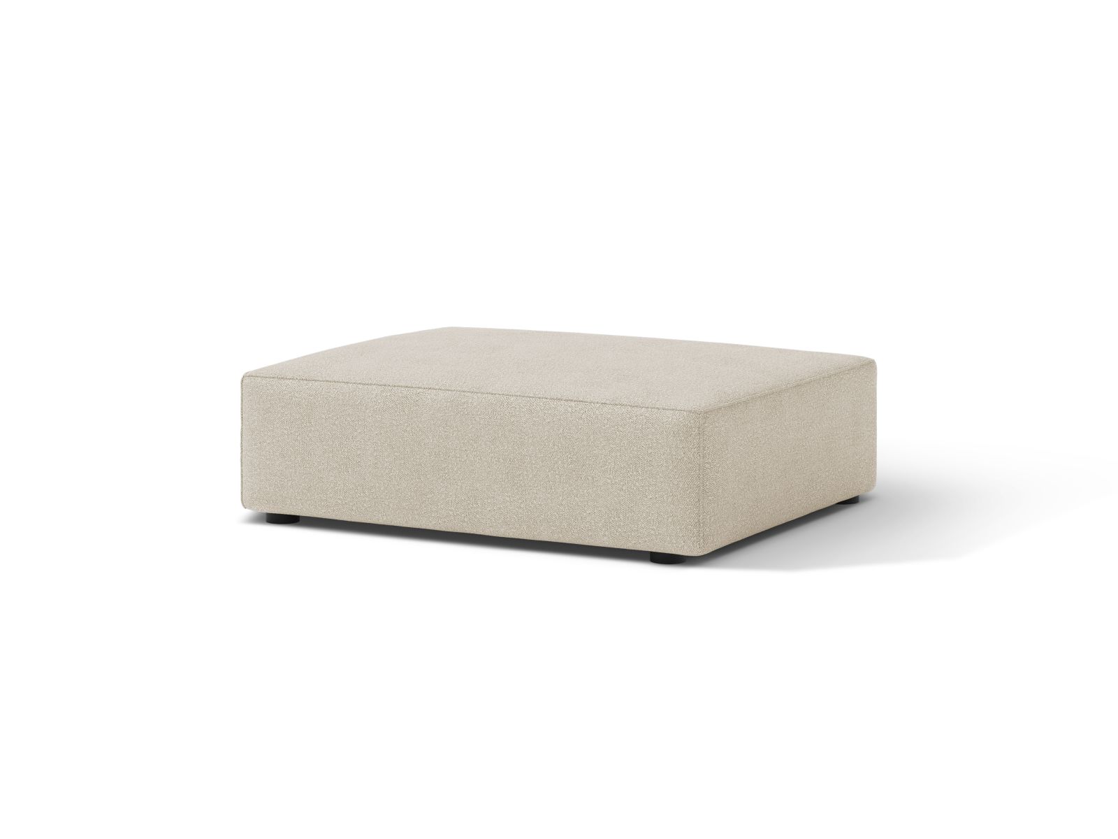 Boucle Pouf, "Jodie", 1 Seat, 99x80x40