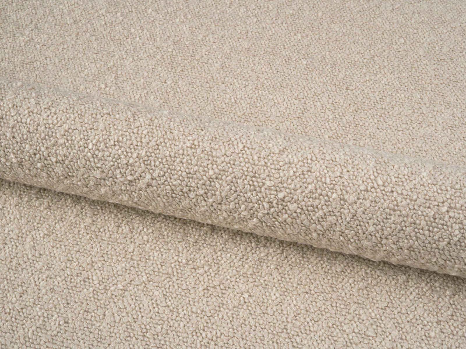 Boucle Modular Right Corner Sofa, "Jodie", 3 Seats, 224x162x77