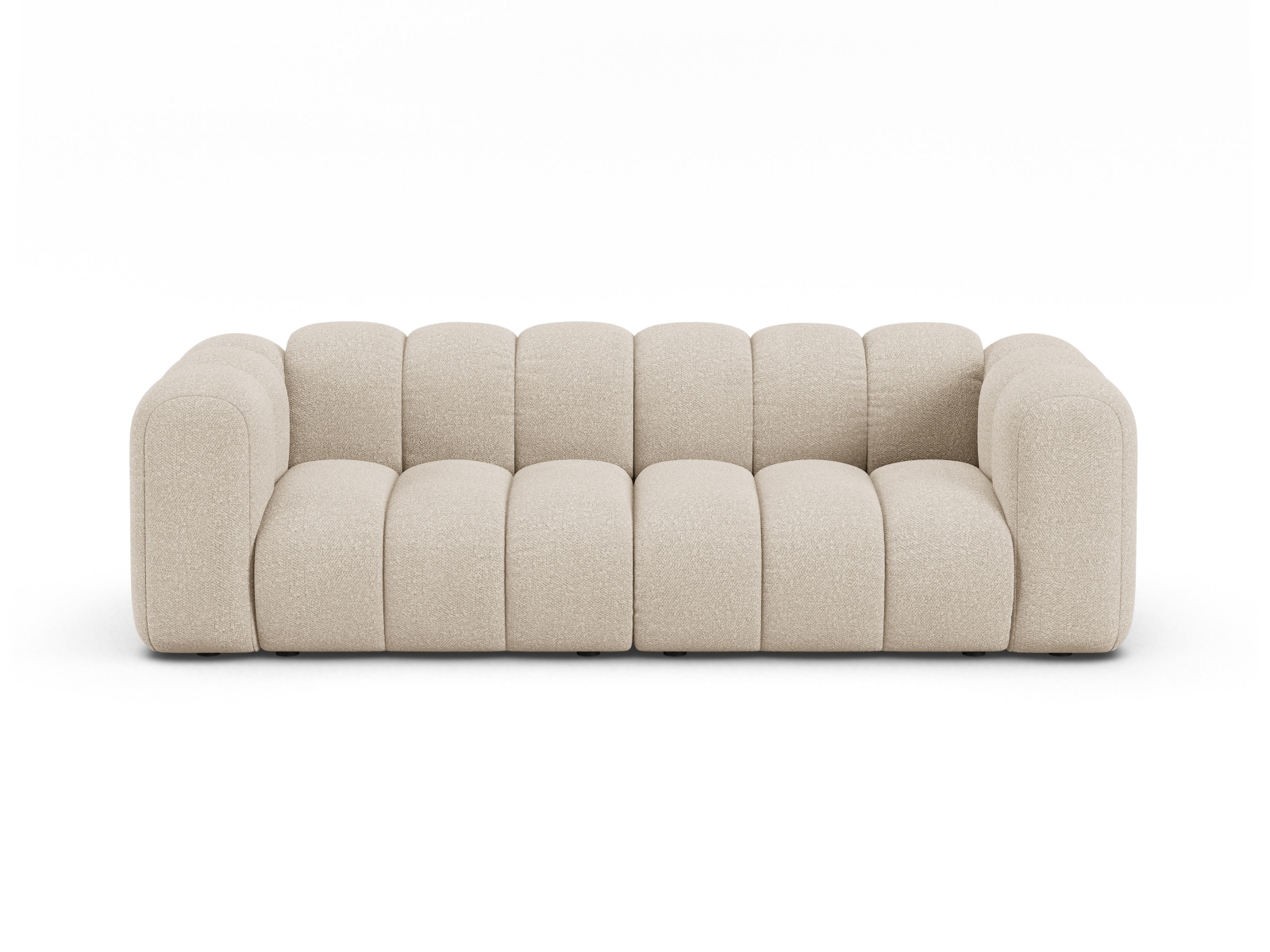 Boucle Sofa, "Lupine", 3 Seats, 230x95x70