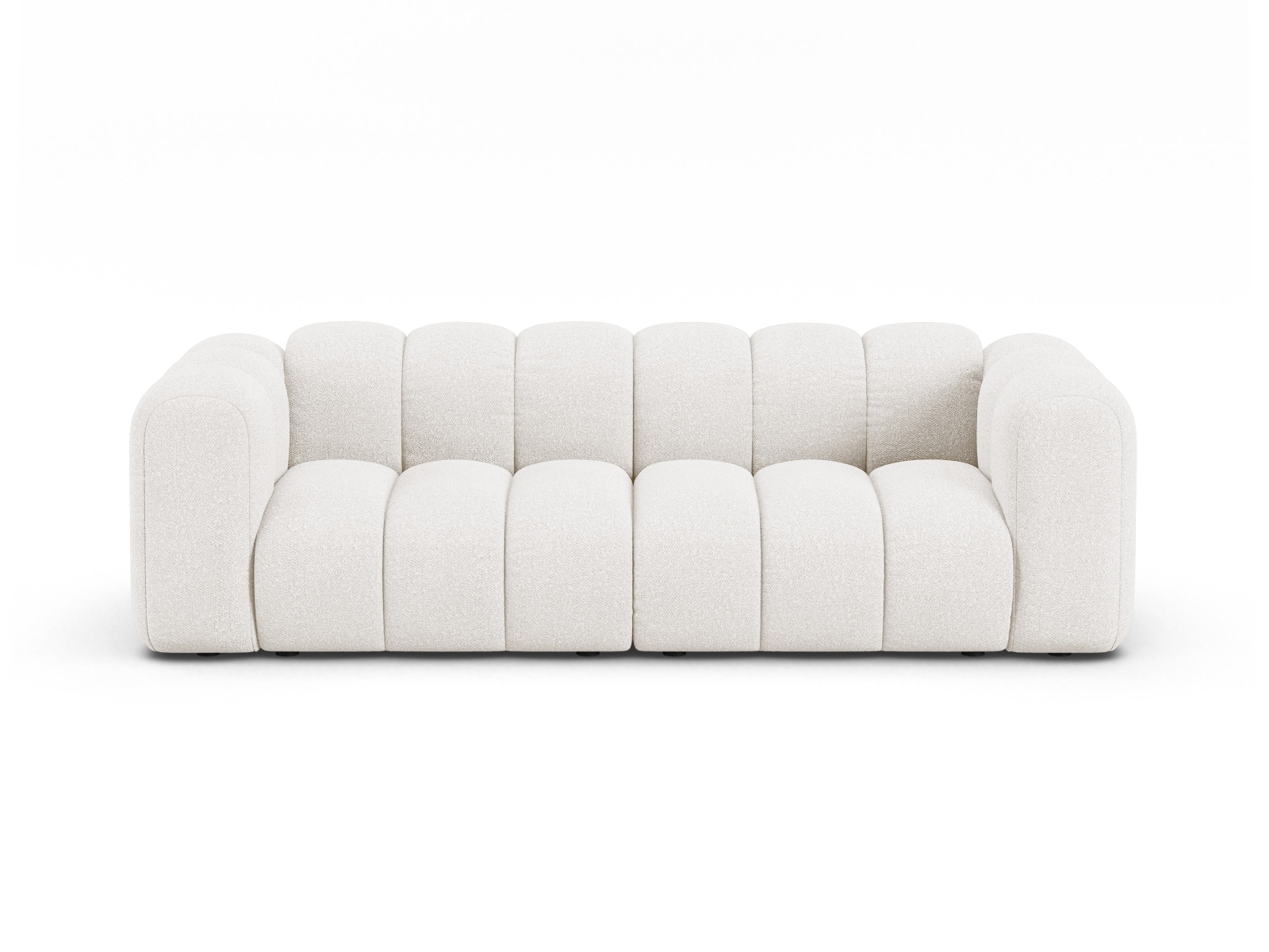 Boucle Sofa, "Lupine", 3 Seats, 230x95x70