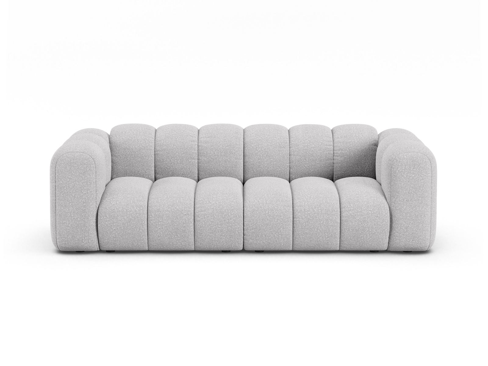 Boucle Sofa, "Lupine", 3 Seats, 230x95x70