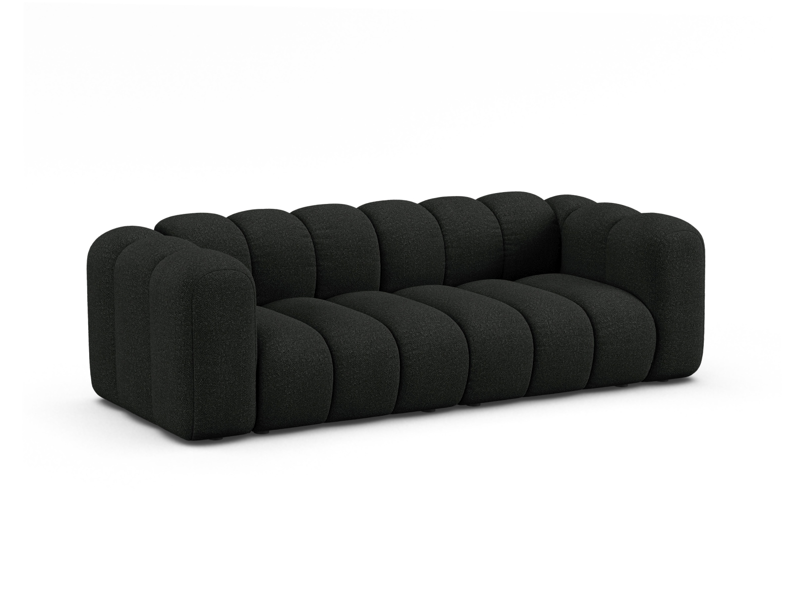 Boucle Sofa, "Lupine", 3 Seats, 230x95x70