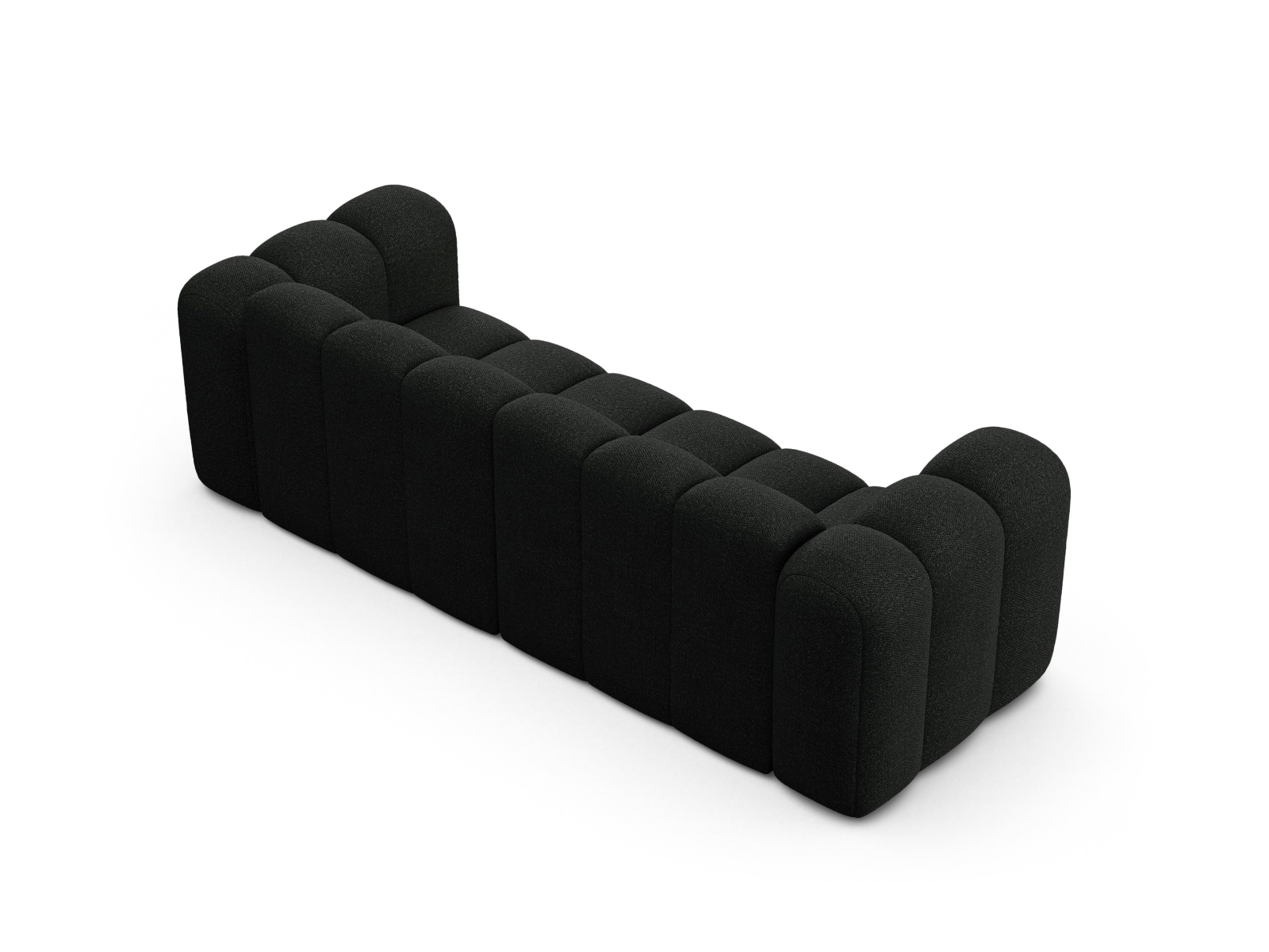 Boucle Sofa, "Lupine", 3 Seats, 230x95x70