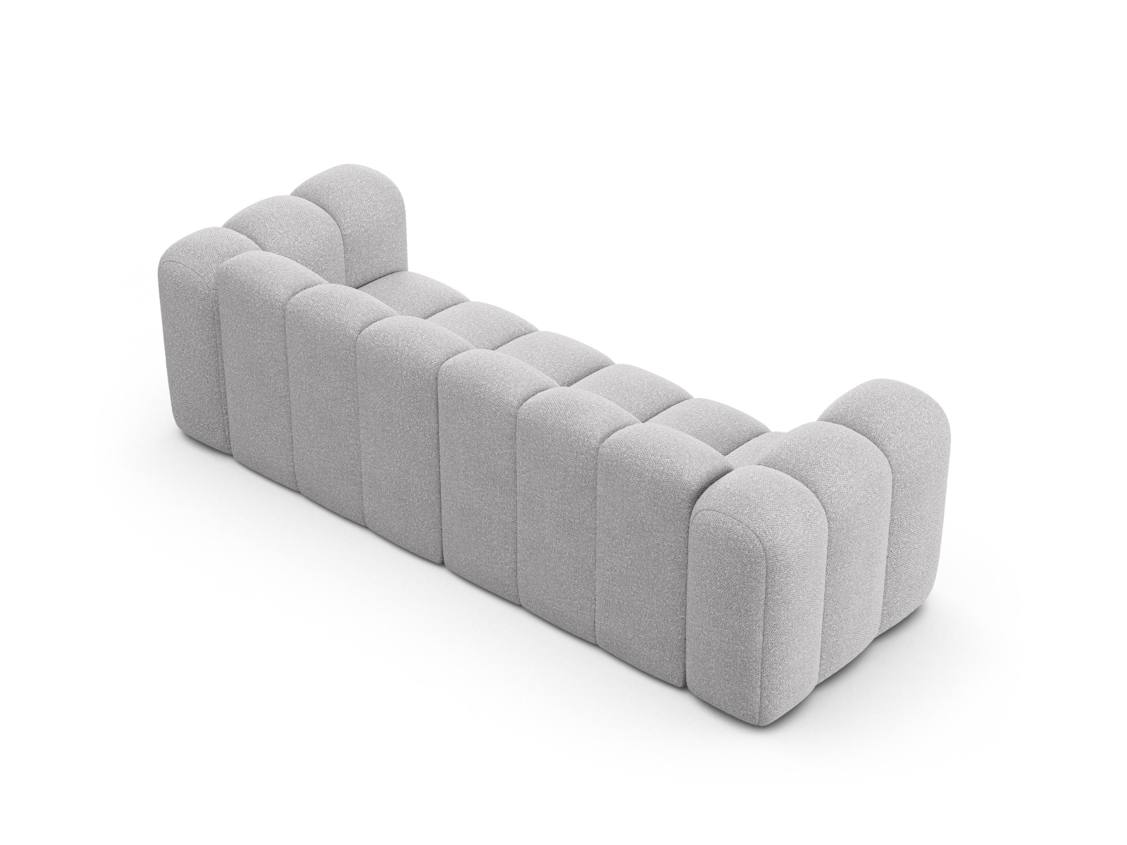 Boucle Sofa, "Lupine", 3 Seats, 230x95x70