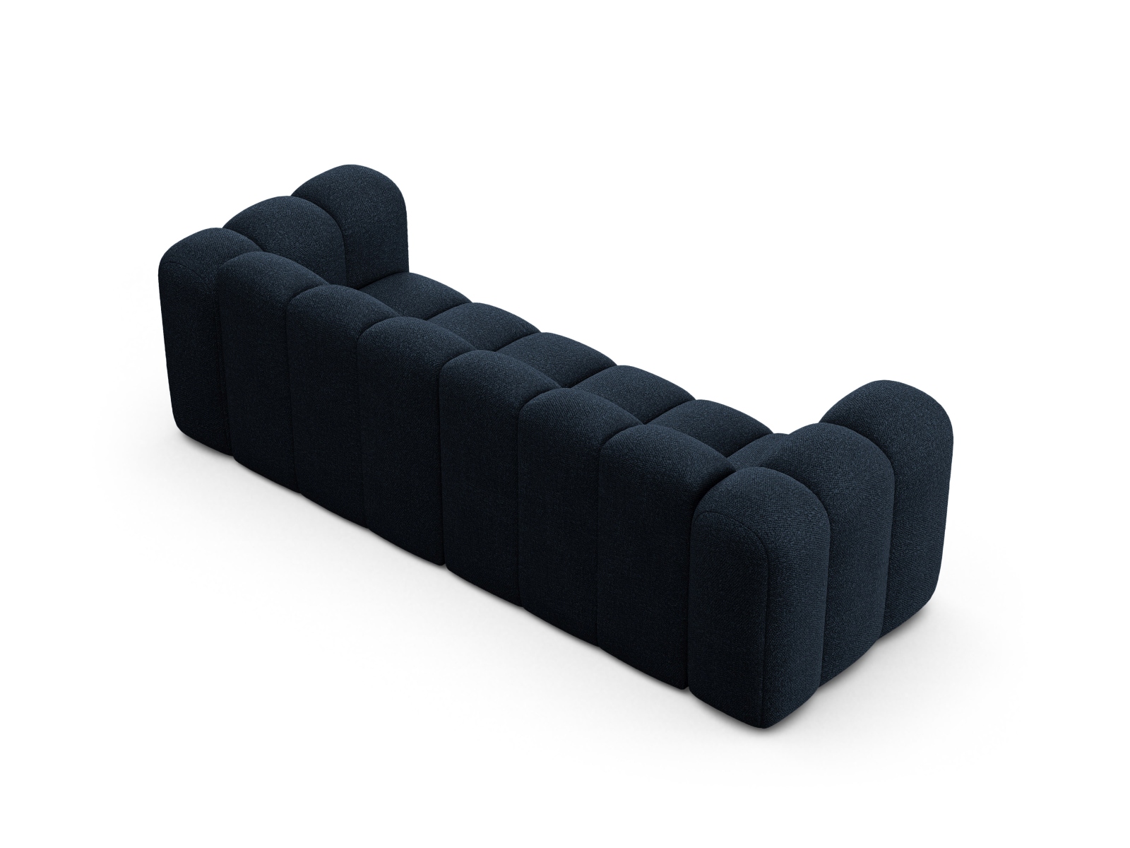 Boucle Sofa, "Lupine", 3 Seats, 230x95x70