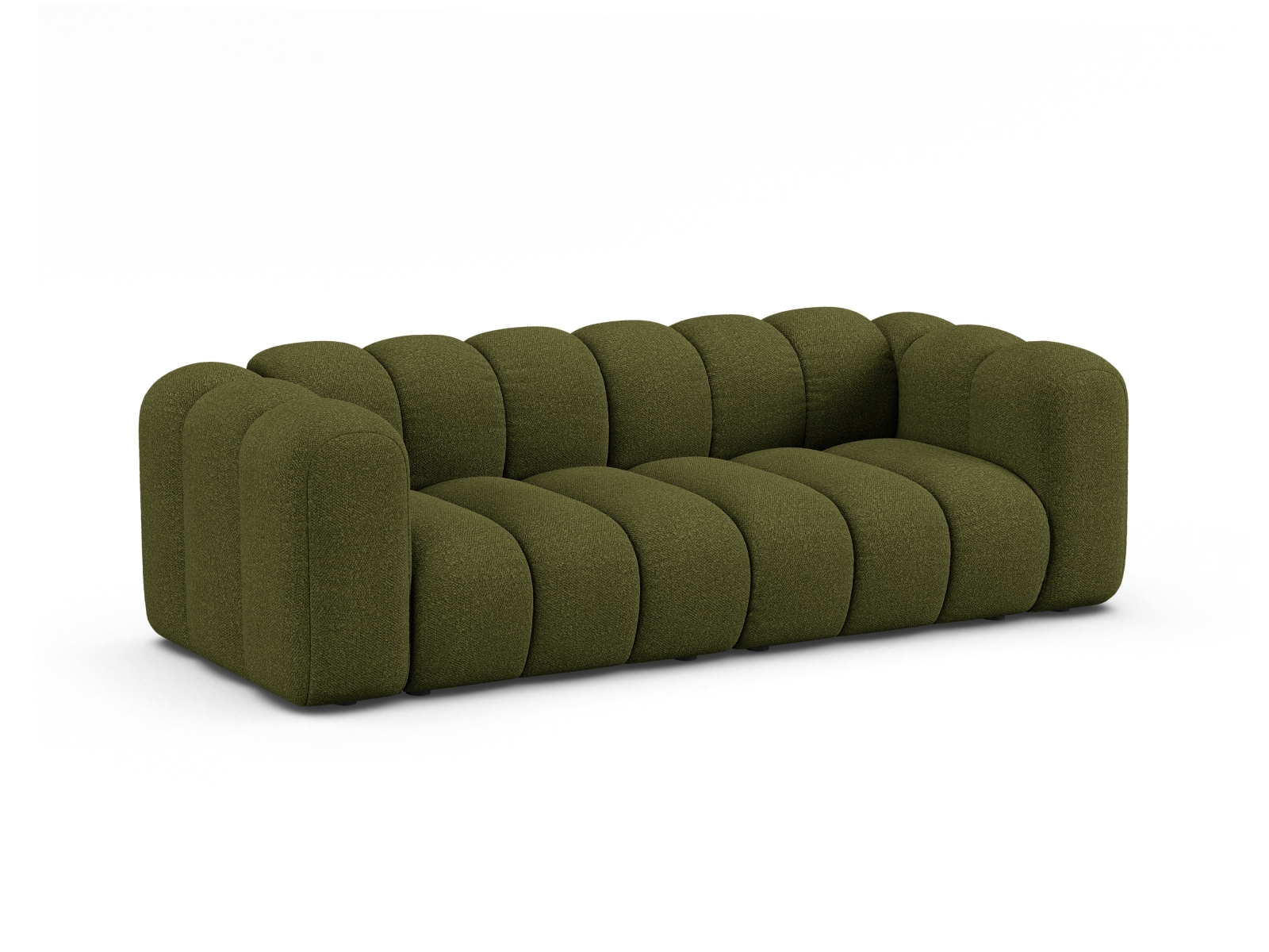 Boucle Sofa, "Lupine", 3 Seats, 230x95x70