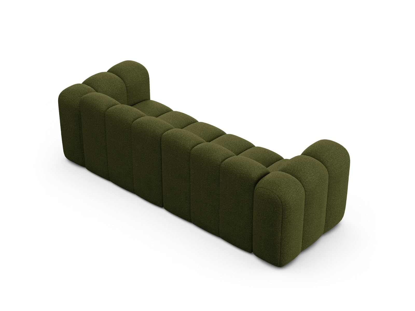 Boucle Sofa, "Lupine", 3 Seats, 230x95x70