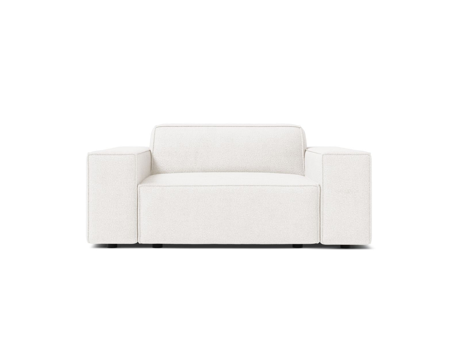 Boucle Armchair, "Jodie", 1 Seat, 124x99x77
