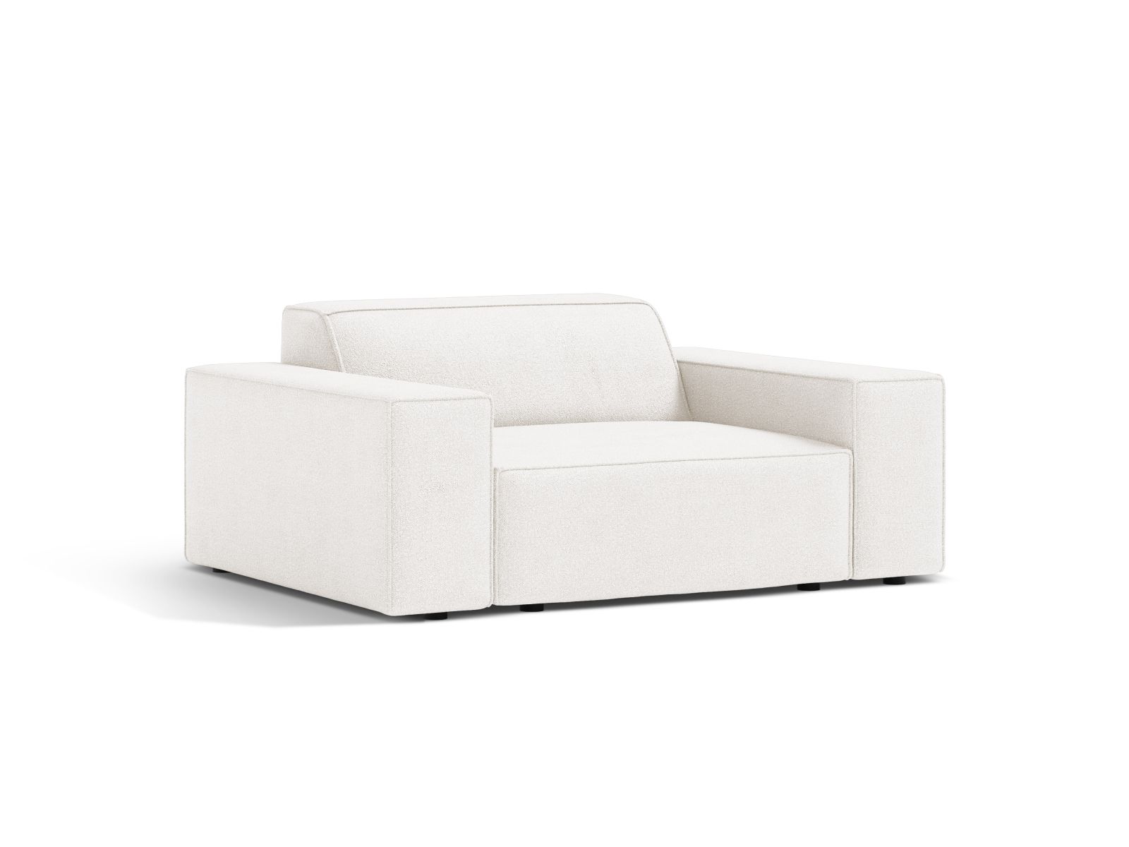 Boucle Armchair, "Jodie", 1 Seat, 124x99x77