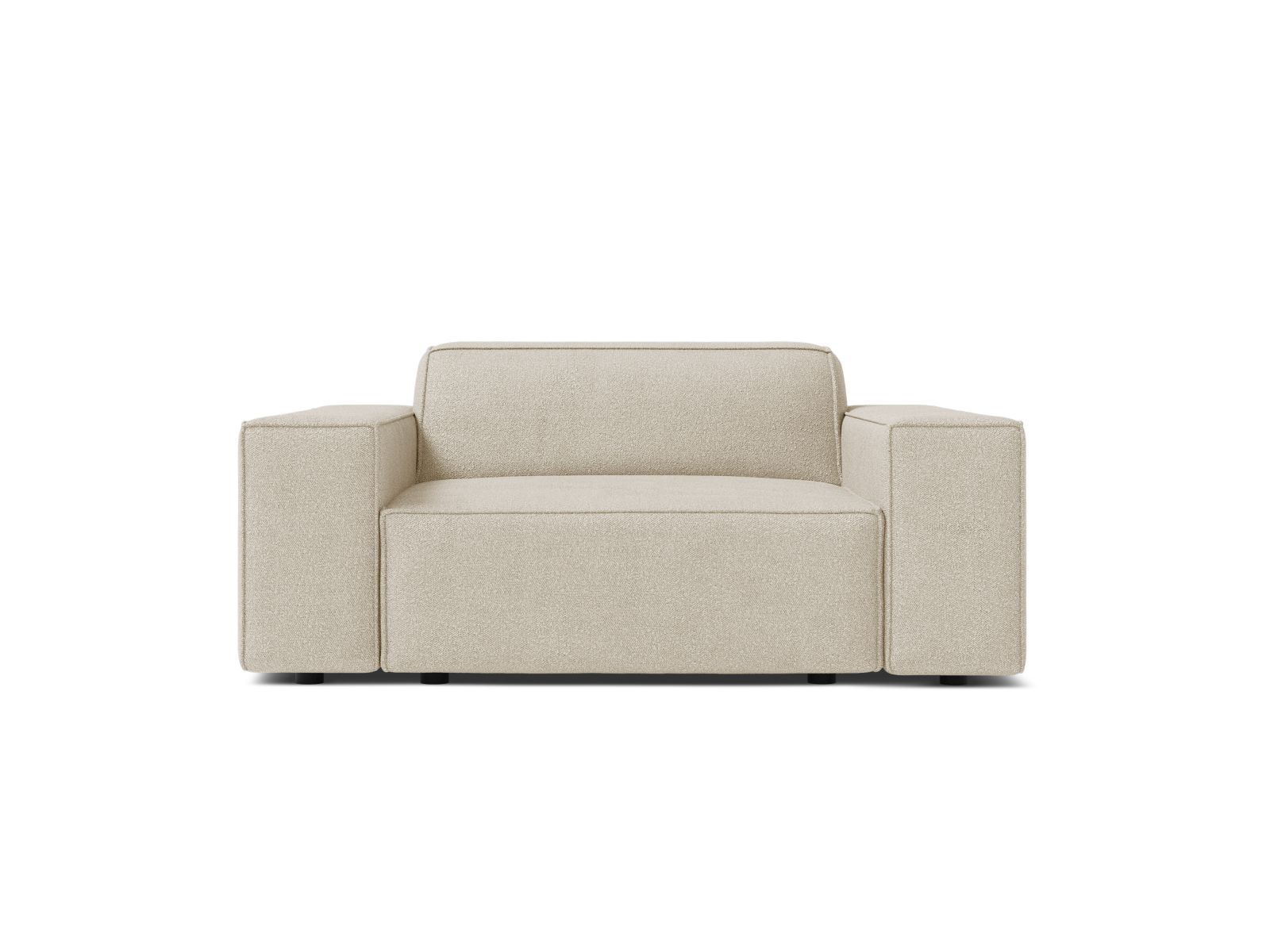 Boucle Armchair, "Jodie", 1 Seat, 124x99x77