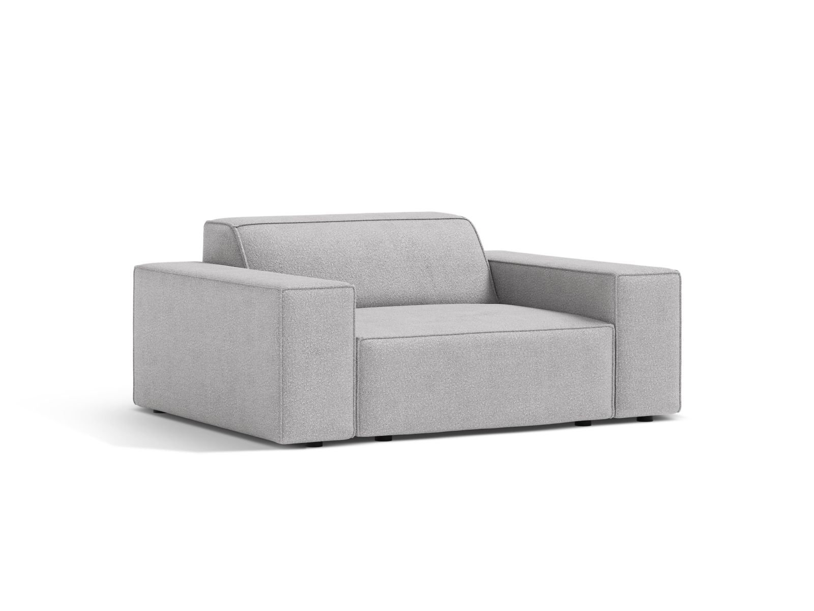 Boucle Armchair, "Jodie", 1 Seat, 124x99x77