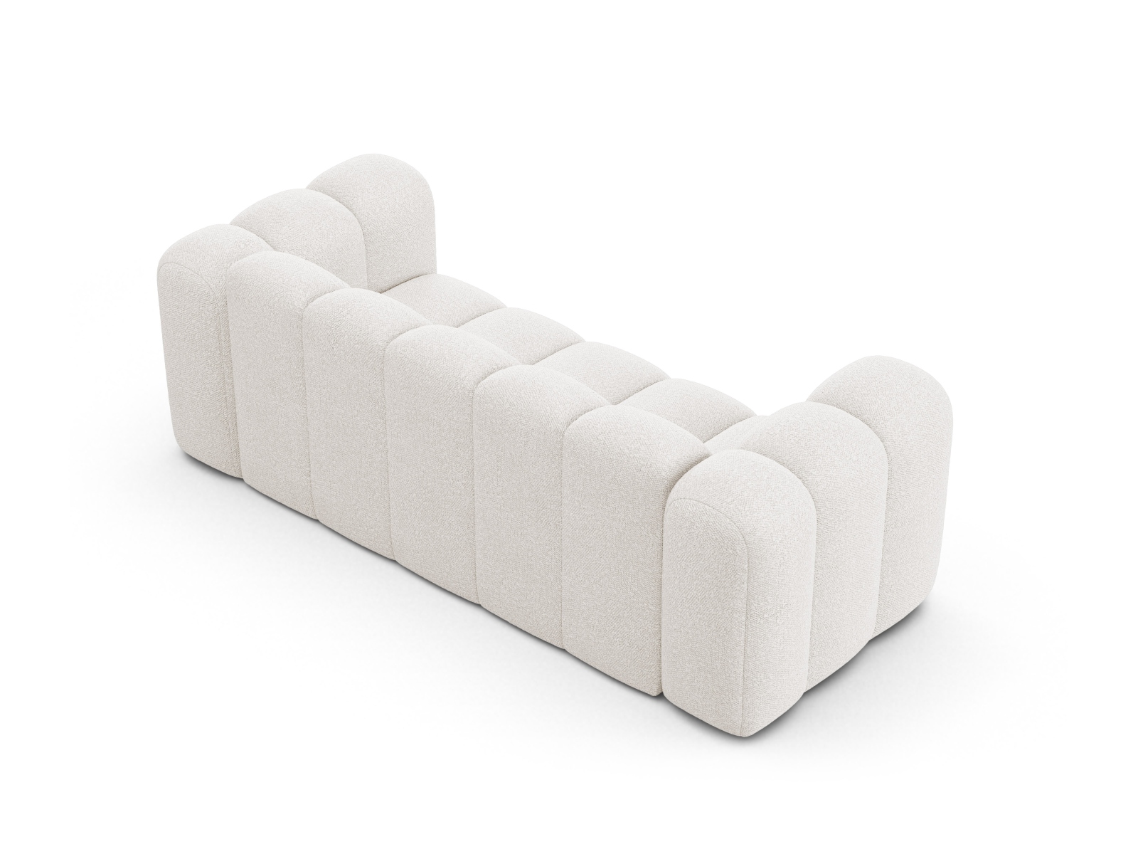 Boucle Sofa, "Lupine", 2 Seats, 200x95x70