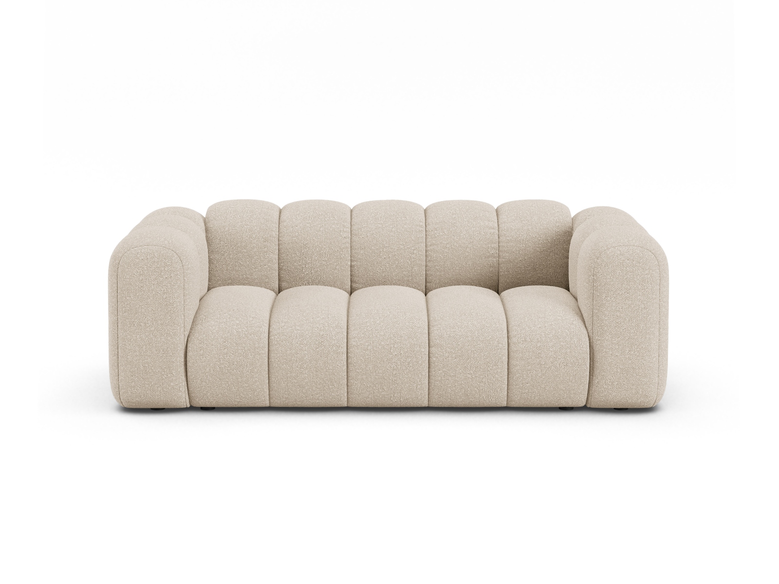 Boucle Sofa, "Lupine", 2 Seats, 200x95x70