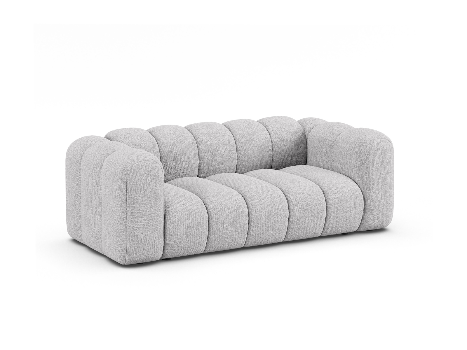 Boucle Sofa, "Lupine", 2 Seats, 200x95x70